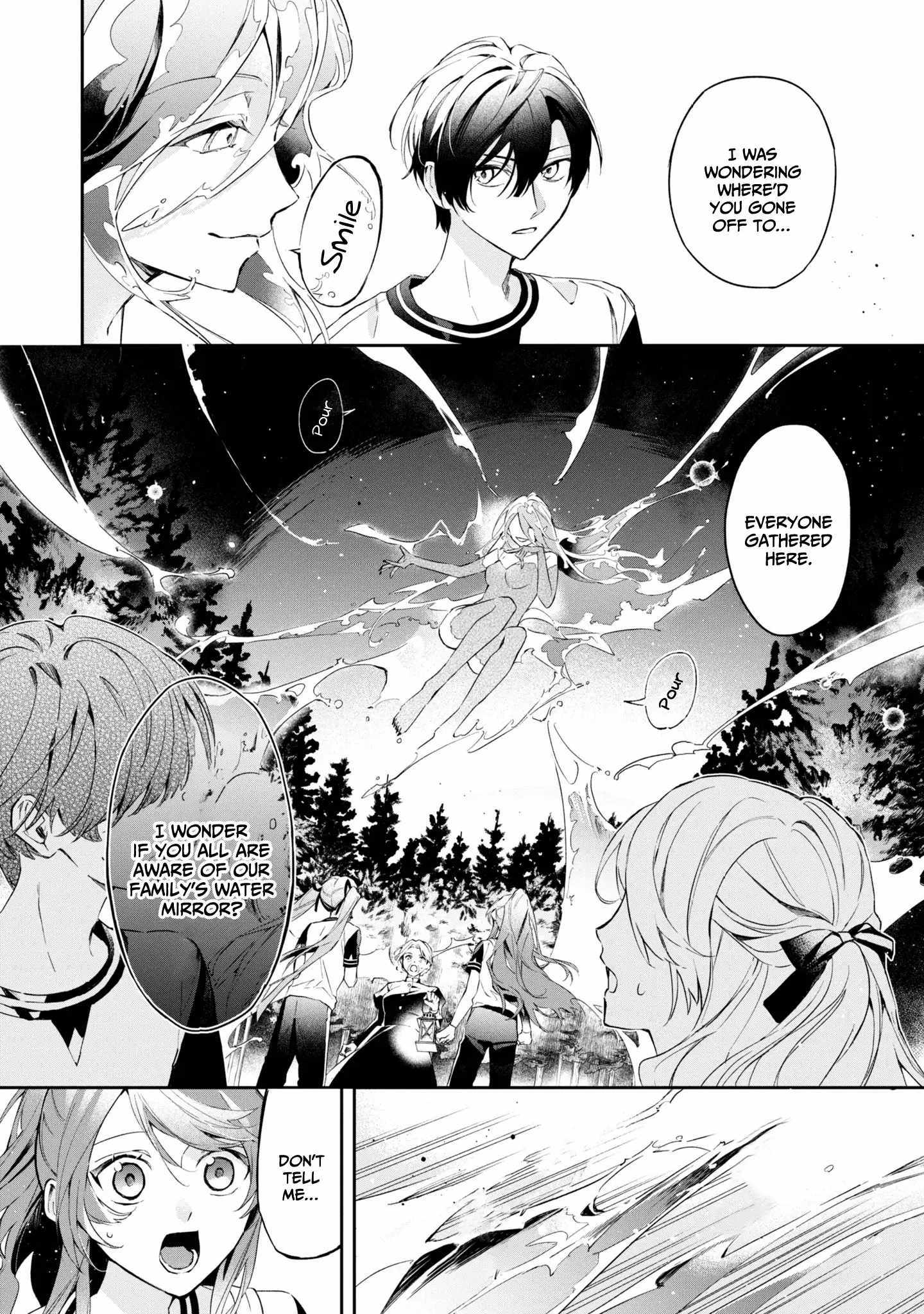 If the villainess and the villain were to meet and fall in love ~It seems the shunned heroine who formed a contract with an unnamed spirit is fighting with the nobleman yet again~ Chapter 13 page 19 - 
