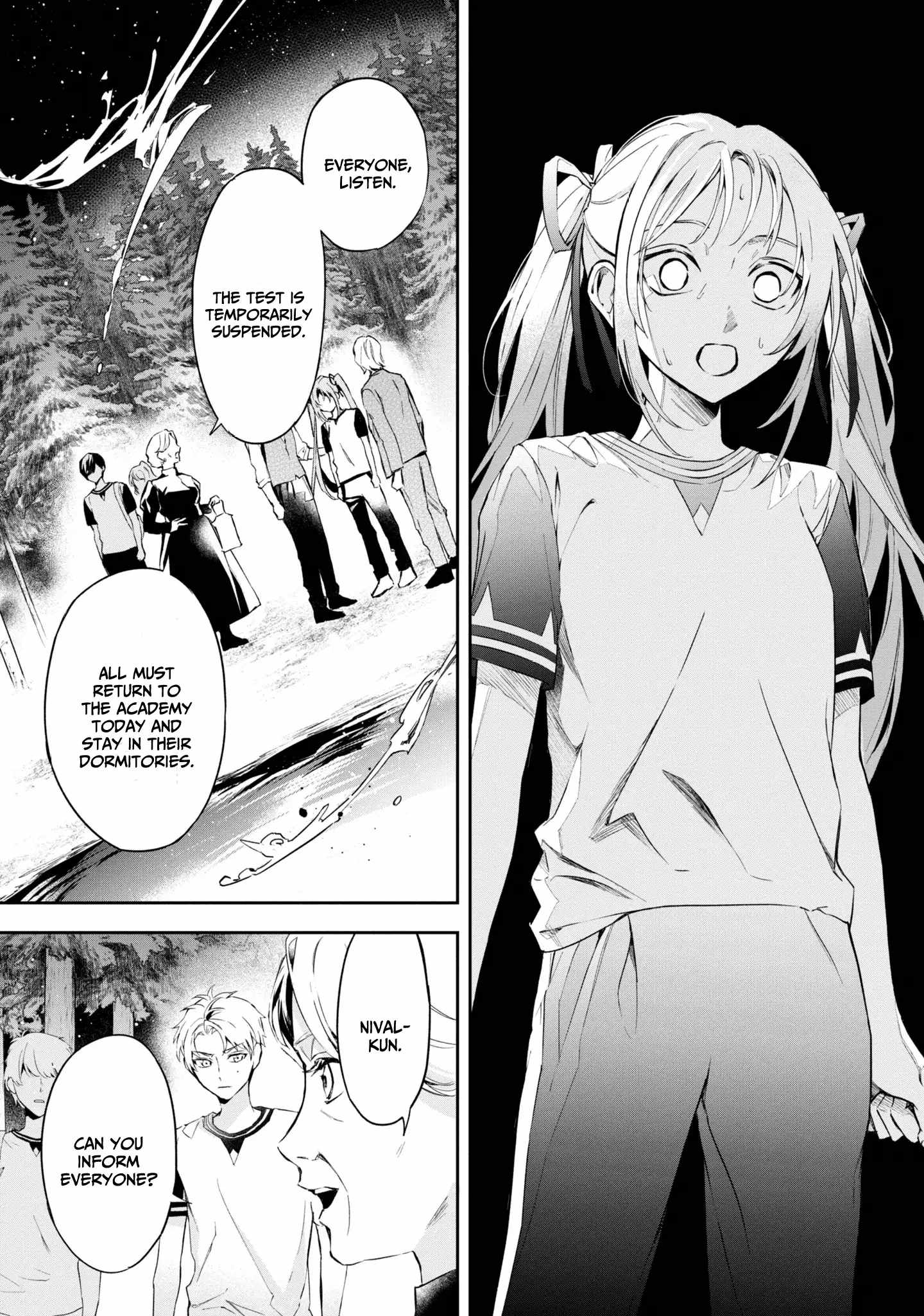 If the villainess and the villain were to meet and fall in love ~It seems the shunned heroine who formed a contract with an unnamed spirit is fighting with the nobleman yet again~ Chapter 13 page 29 - 