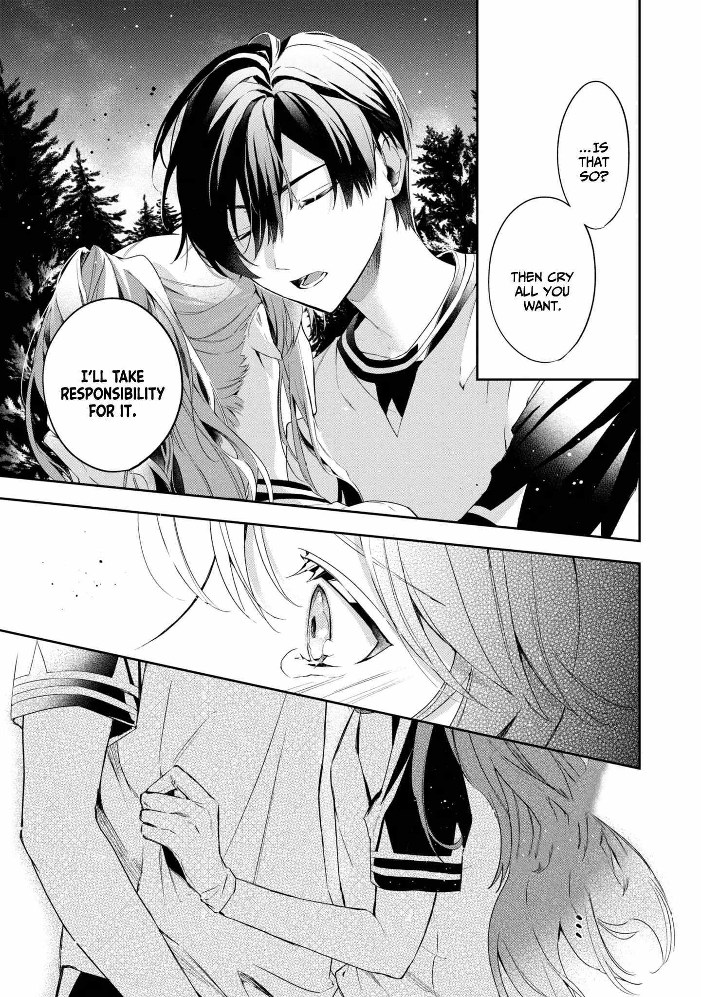 If the villainess and the villain were to meet and fall in love ~It seems the shunned heroine who formed a contract with an unnamed spirit is fighting with the nobleman yet again~ Chapter 13 page 36 - 