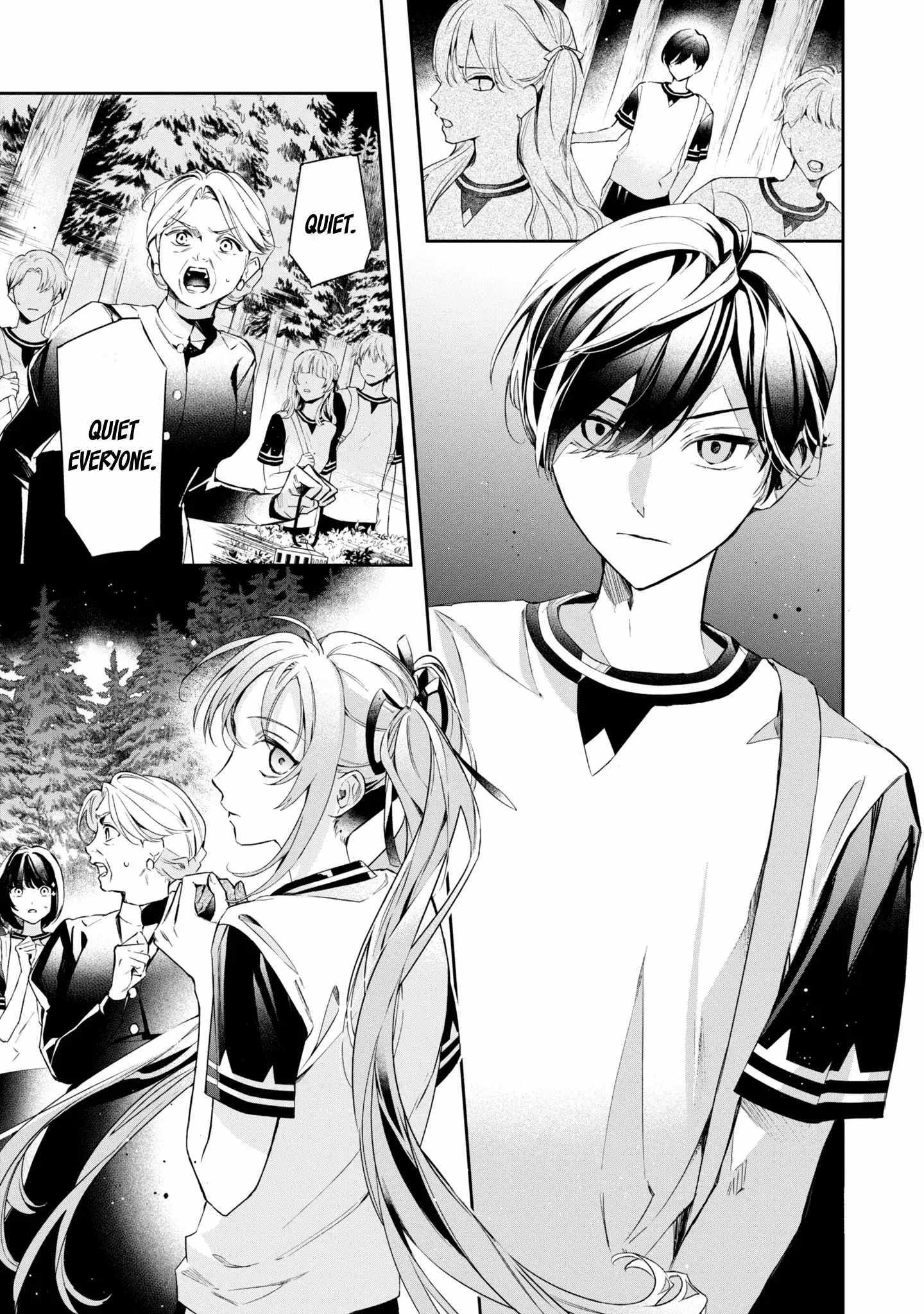 If the villainess and the villain were to meet and fall in love ~It seems the shunned heroine who formed a contract with an unnamed spirit is fighting with the nobleman yet again~ Chapter 13 page 7 - 