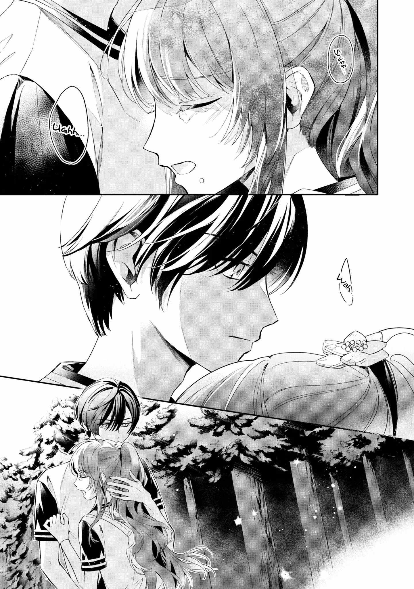 If the villainess and the villain were to meet and fall in love ~It seems the shunned heroine who formed a contract with an unnamed spirit is fighting with the nobleman yet again~ Chapter 14 page 2 - 