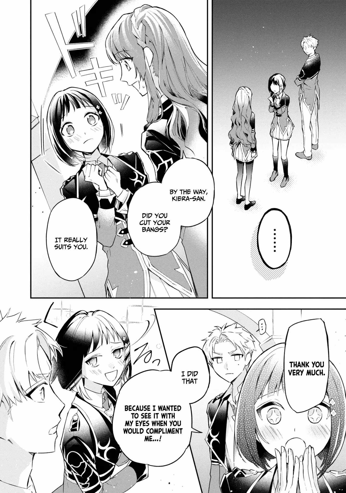 If the villainess and the villain were to meet and fall in love ~It seems the shunned heroine who formed a contract with an unnamed spirit is fighting with the nobleman yet again~ Chapter 14 page 15 - 