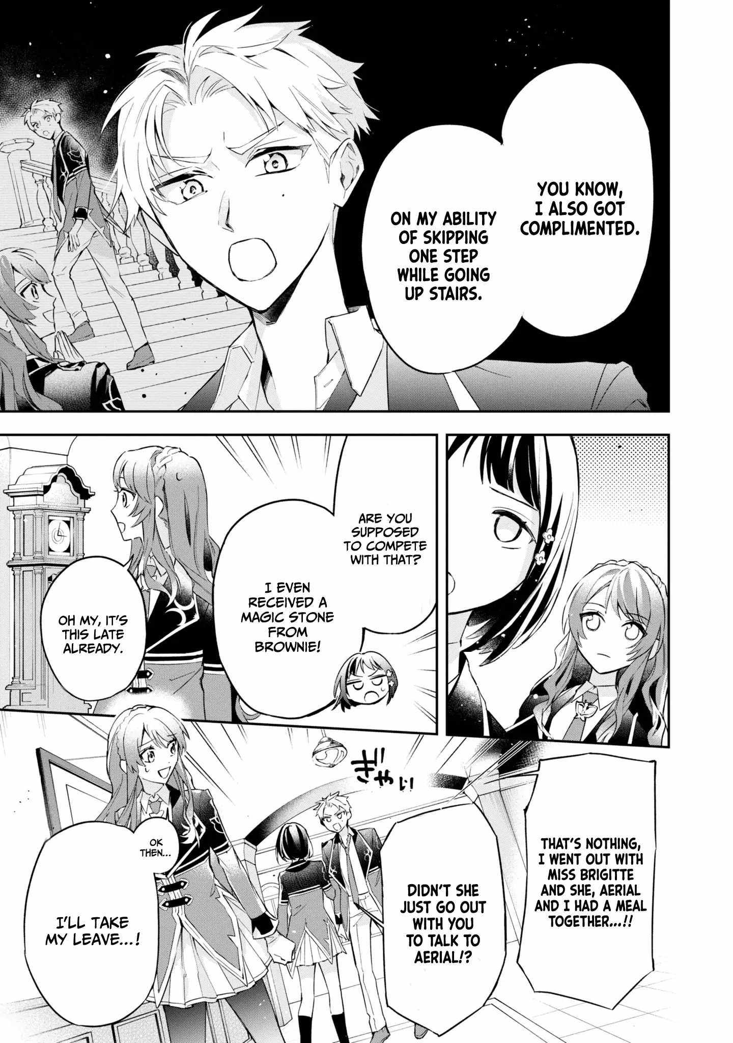 If the villainess and the villain were to meet and fall in love ~It seems the shunned heroine who formed a contract with an unnamed spirit is fighting with the nobleman yet again~ Chapter 14 page 16 - 