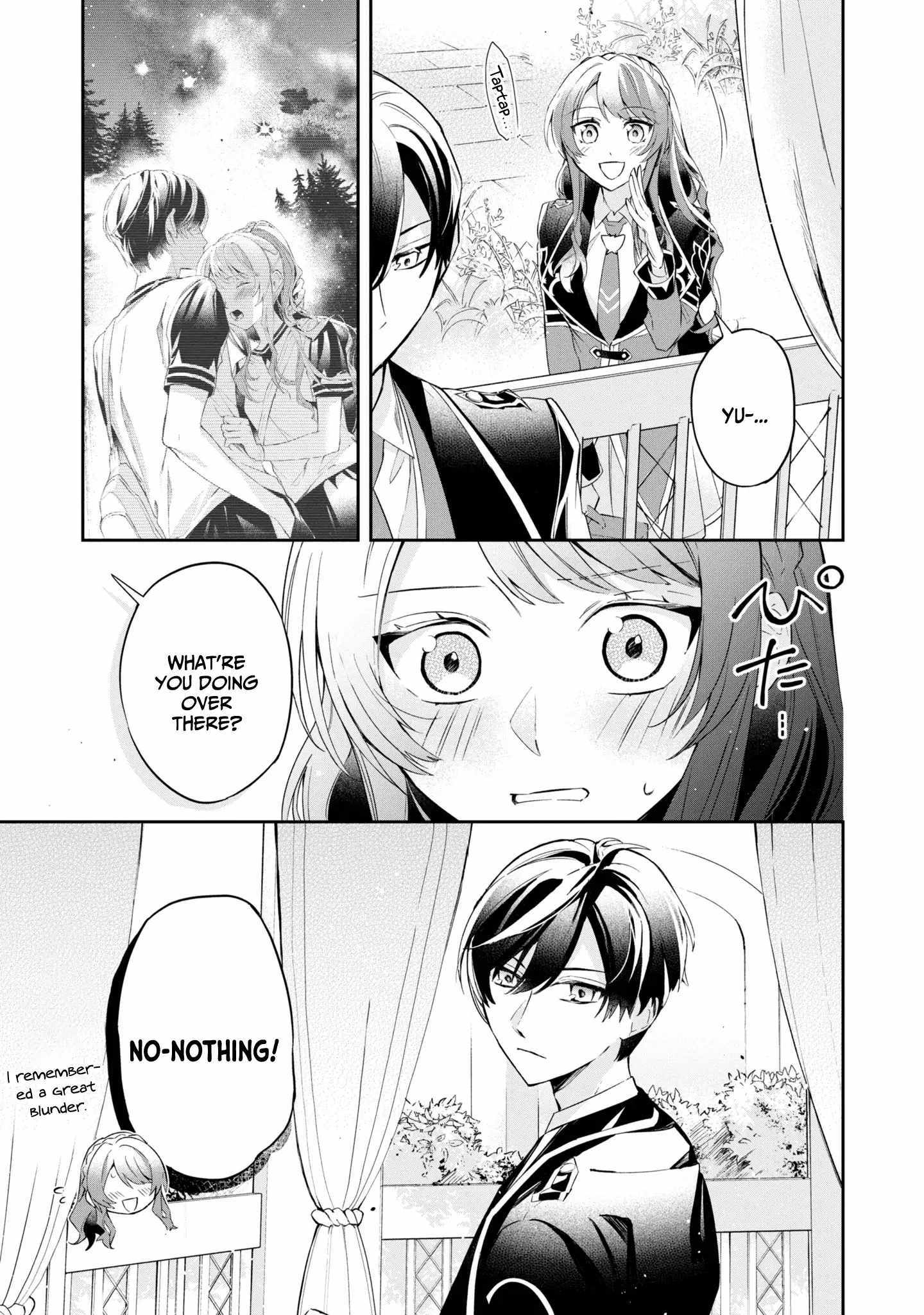 If the villainess and the villain were to meet and fall in love ~It seems the shunned heroine who formed a contract with an unnamed spirit is fighting with the nobleman yet again~ Chapter 14 page 18 - 
