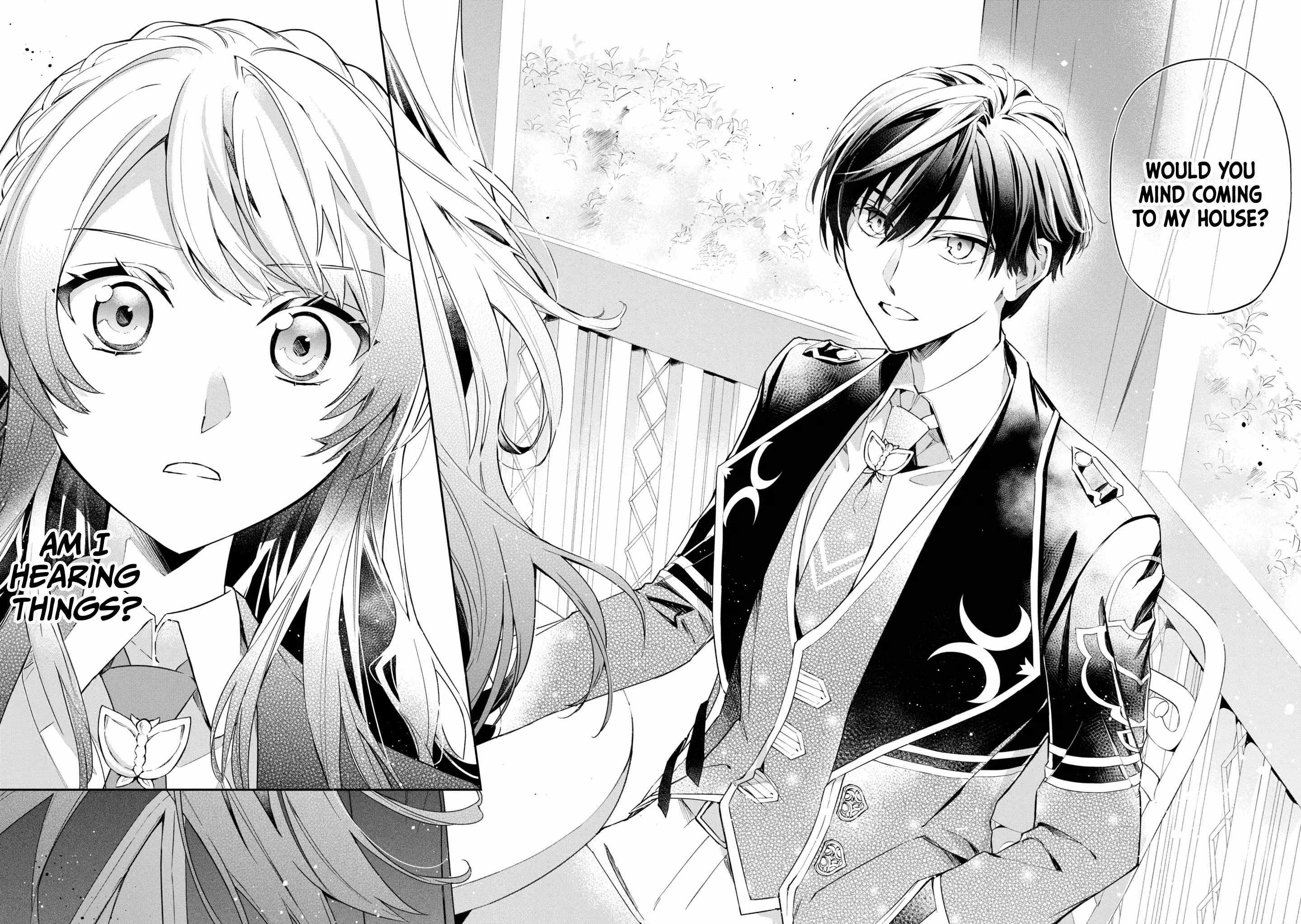 If the villainess and the villain were to meet and fall in love ~It seems the shunned heroine who formed a contract with an unnamed spirit is fighting with the nobleman yet again~ Chapter 14 page 23 - 
