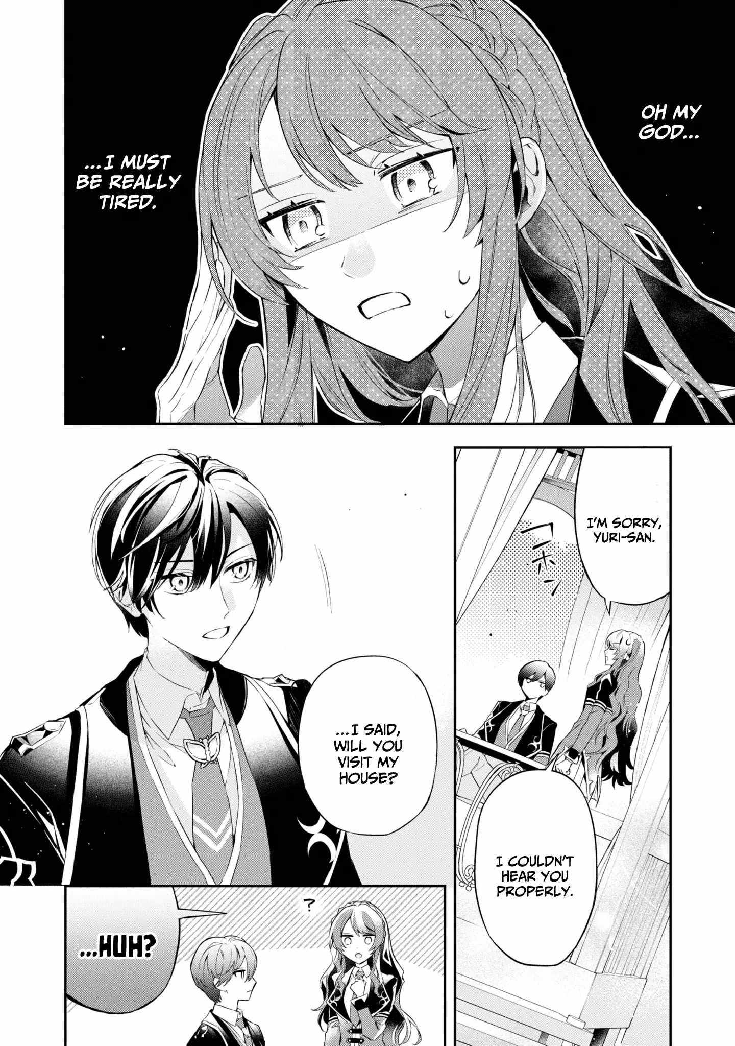 If the villainess and the villain were to meet and fall in love ~It seems the shunned heroine who formed a contract with an unnamed spirit is fighting with the nobleman yet again~ Chapter 14 page 24 - 