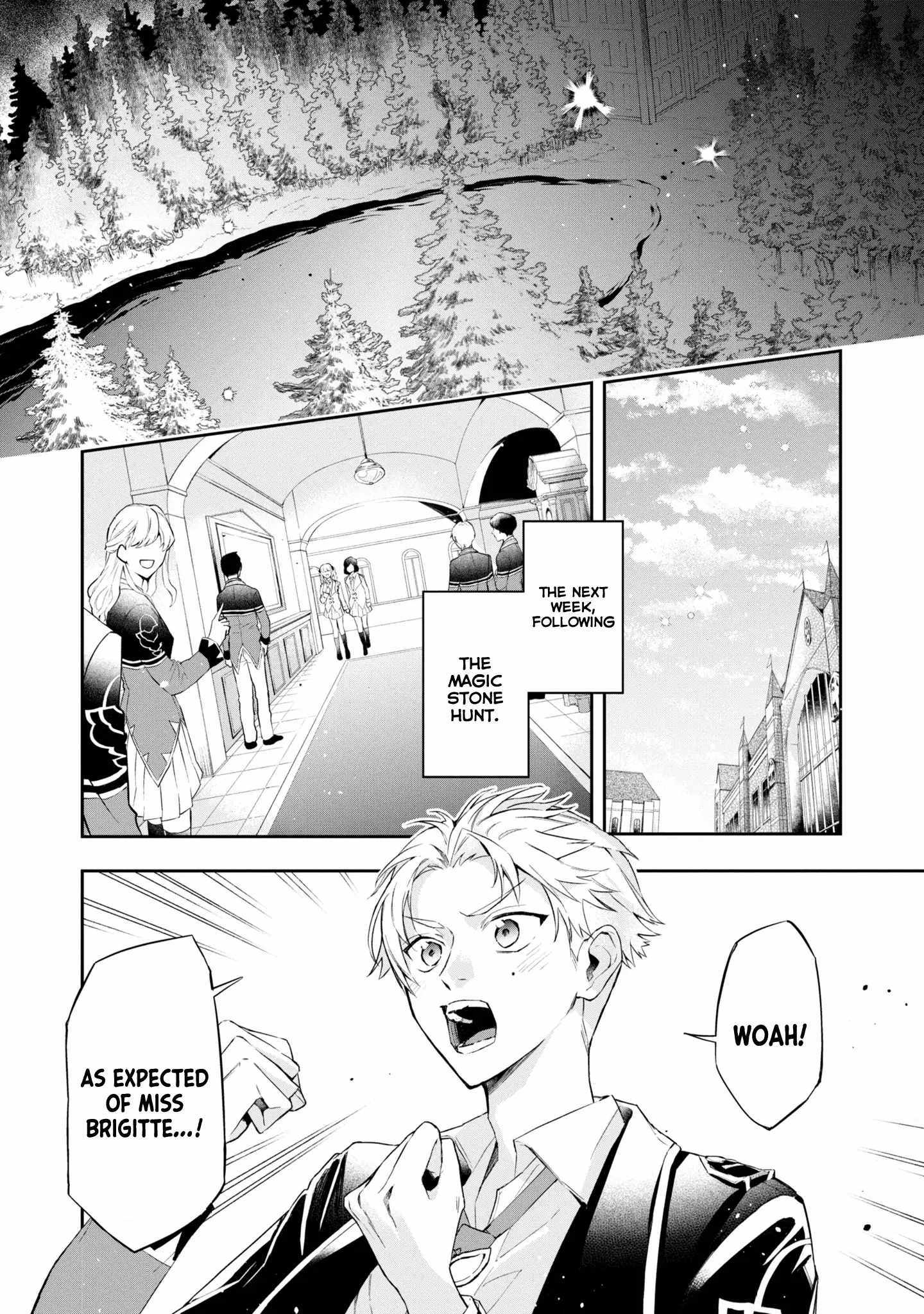 If the villainess and the villain were to meet and fall in love ~It seems the shunned heroine who formed a contract with an unnamed spirit is fighting with the nobleman yet again~ Chapter 14 page 9 - 