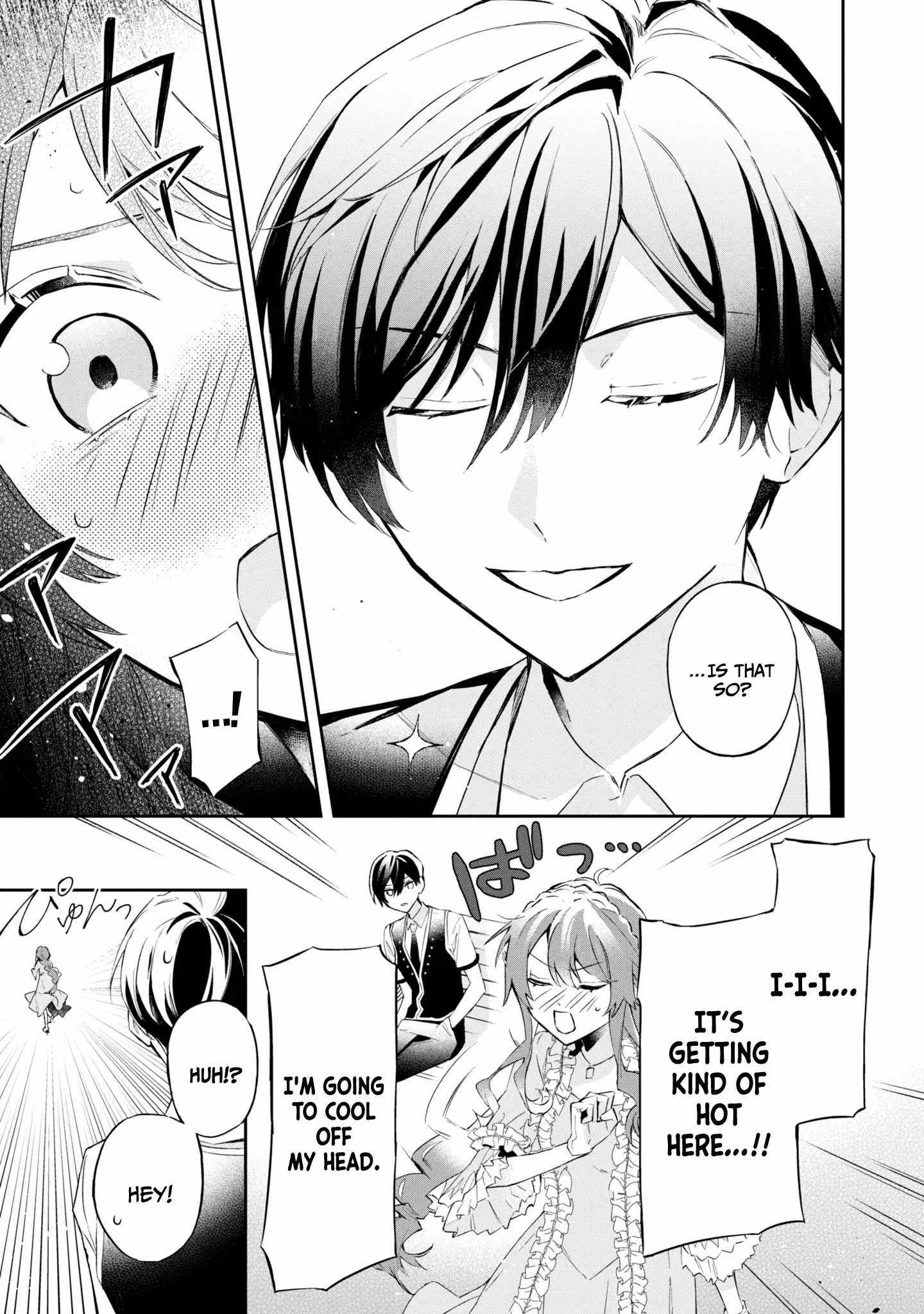 If the villainess and the villain were to meet and fall in love ~It seems the shunned heroine who formed a contract with an unnamed spirit is fighting with the nobleman yet again~ Chapter 15 page 21 - 