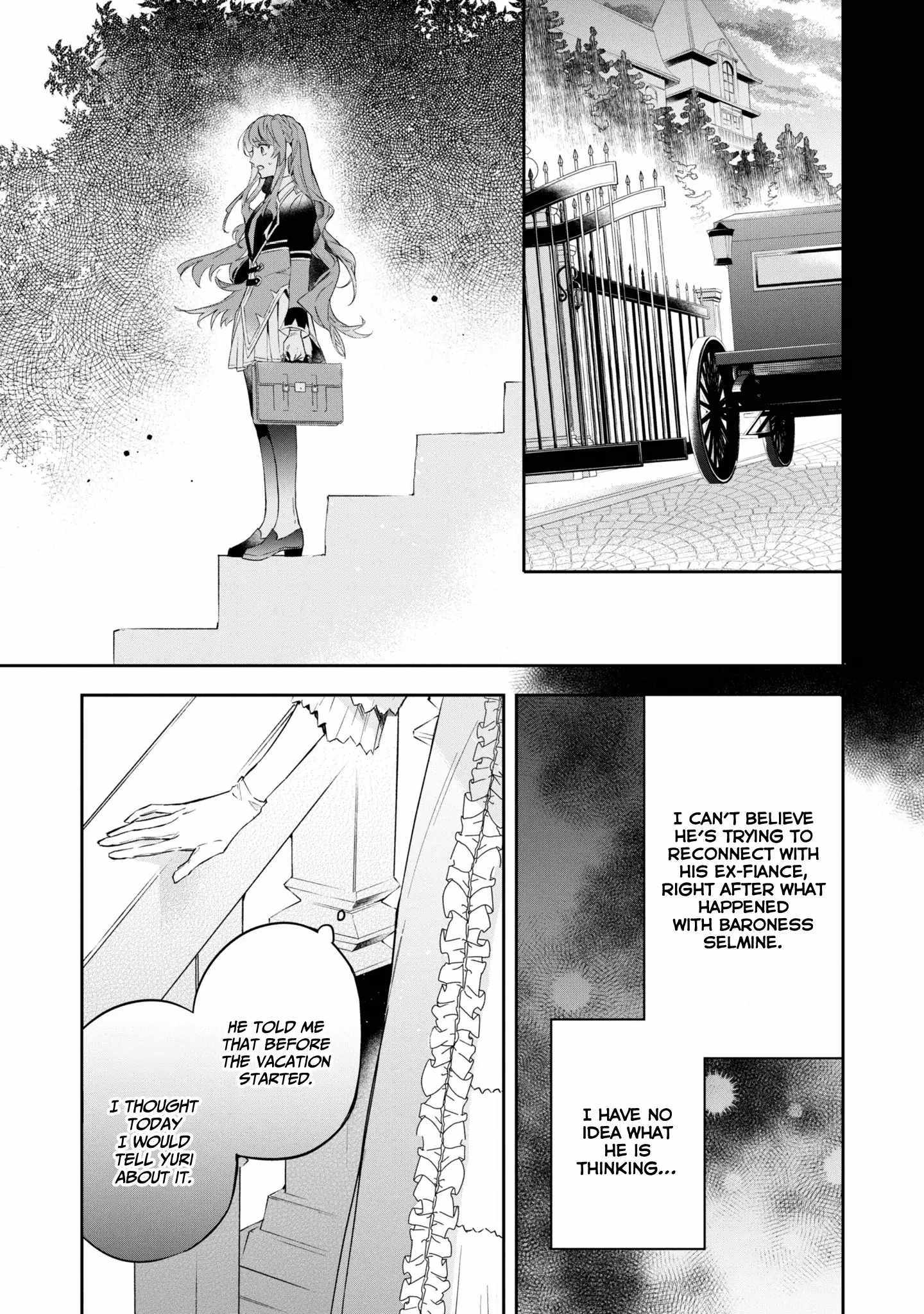 If the villainess and the villain were to meet and fall in love ~It seems the shunned heroine who formed a contract with an unnamed spirit is fighting with the nobleman yet again~ Chapter 15 page 25 - 