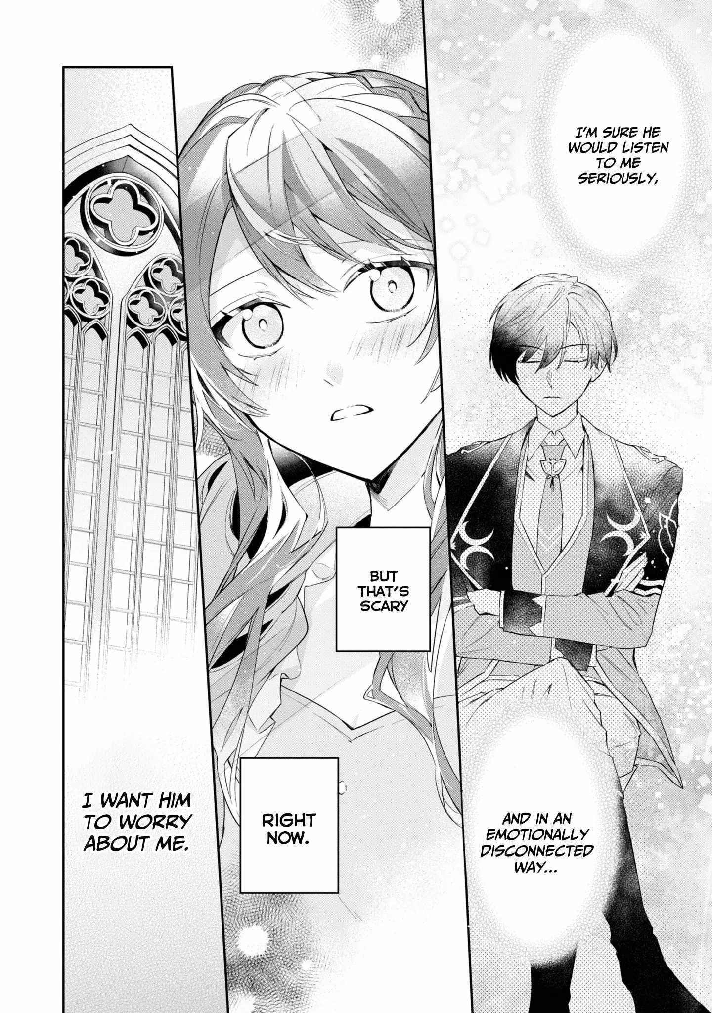 If the villainess and the villain were to meet and fall in love ~It seems the shunned heroine who formed a contract with an unnamed spirit is fighting with the nobleman yet again~ Chapter 15 page 26 - 