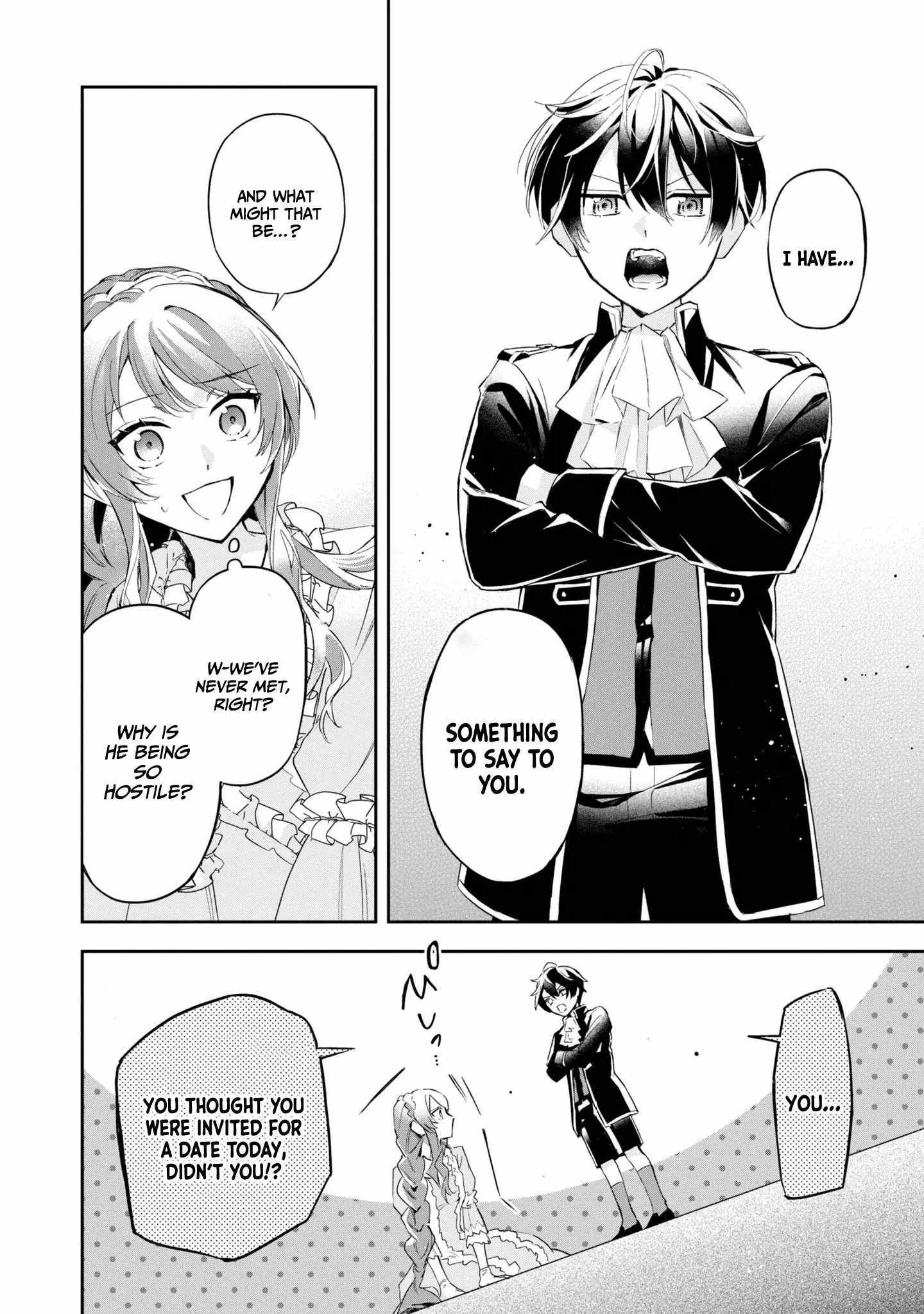 If the villainess and the villain were to meet and fall in love ~It seems the shunned heroine who formed a contract with an unnamed spirit is fighting with the nobleman yet again~ Chapter 15 page 30 - 