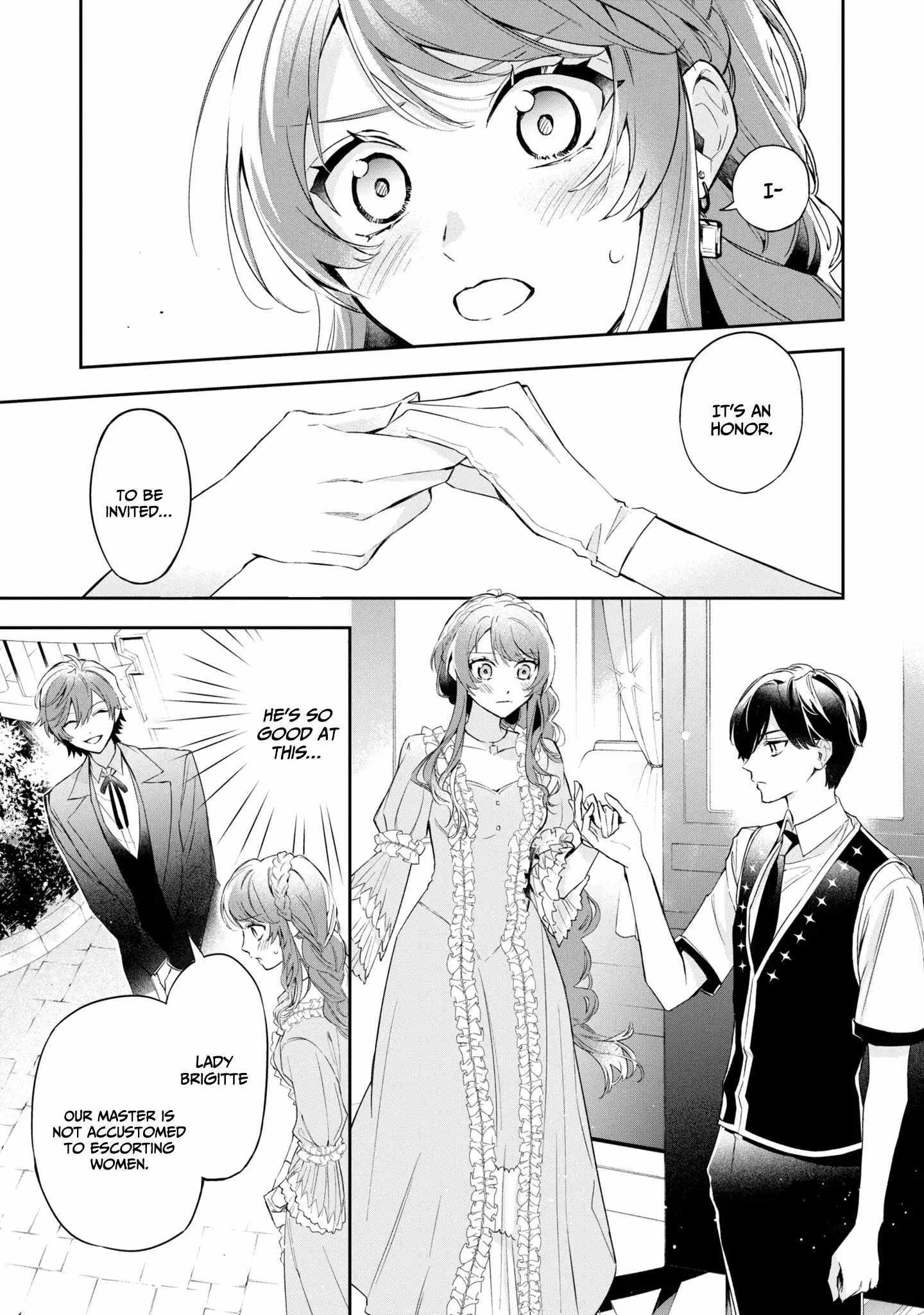 If the villainess and the villain were to meet and fall in love ~It seems the shunned heroine who formed a contract with an unnamed spirit is fighting with the nobleman yet again~ Chapter 15 page 7 - 