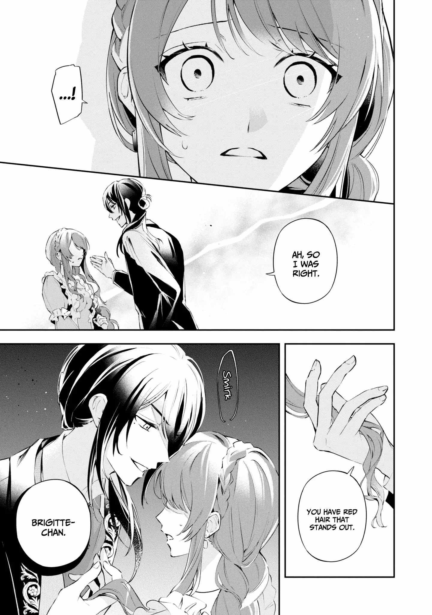 If the villainess and the villain were to meet and fall in love ~It seems the shunned heroine who formed a contract with an unnamed spirit is fighting with the nobleman yet again~ Chapter 16 page 13 - 
