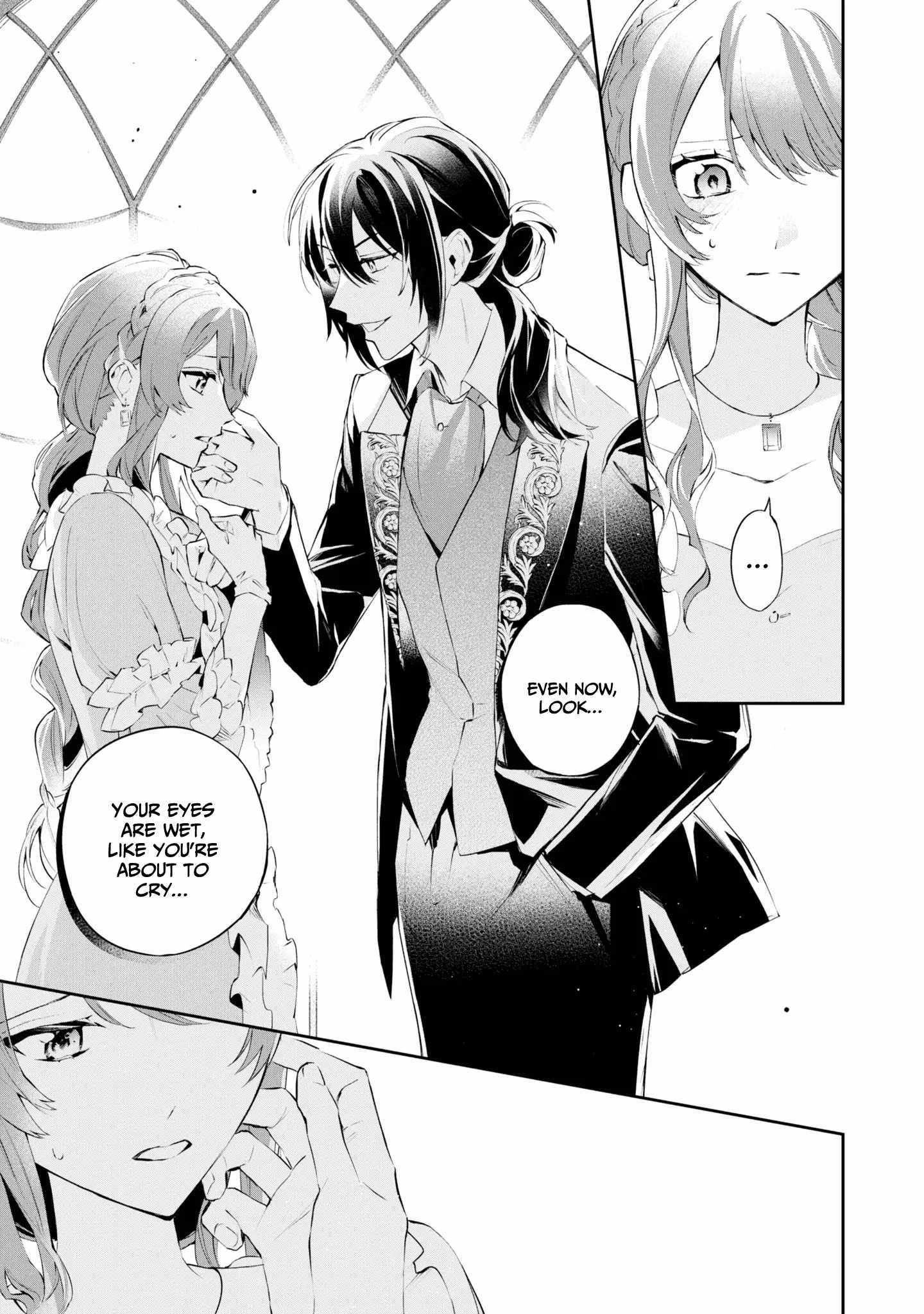 If the villainess and the villain were to meet and fall in love ~It seems the shunned heroine who formed a contract with an unnamed spirit is fighting with the nobleman yet again~ Chapter 16 page 15 - 