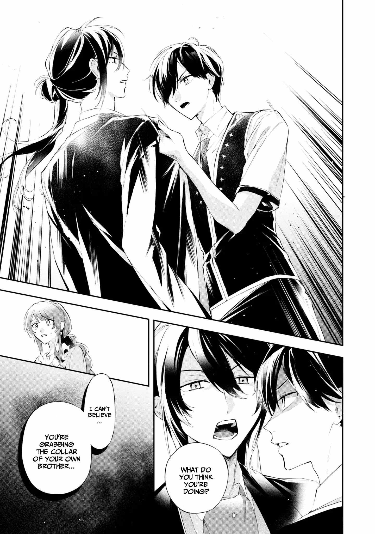 If the villainess and the villain were to meet and fall in love ~It seems the shunned heroine who formed a contract with an unnamed spirit is fighting with the nobleman yet again~ Chapter 16 page 21 - 