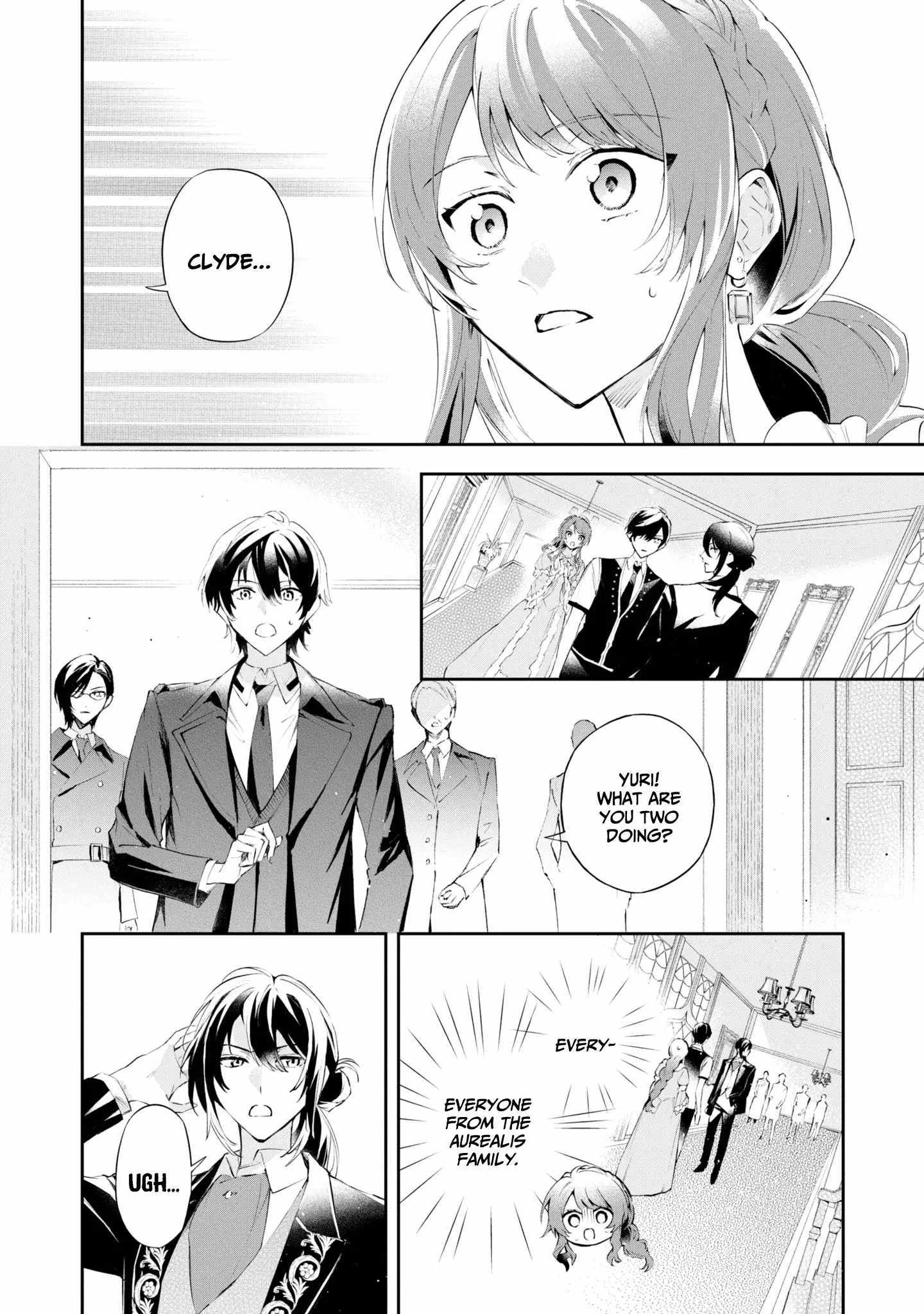 If the villainess and the villain were to meet and fall in love ~It seems the shunned heroine who formed a contract with an unnamed spirit is fighting with the nobleman yet again~ Chapter 16 page 22 - 
