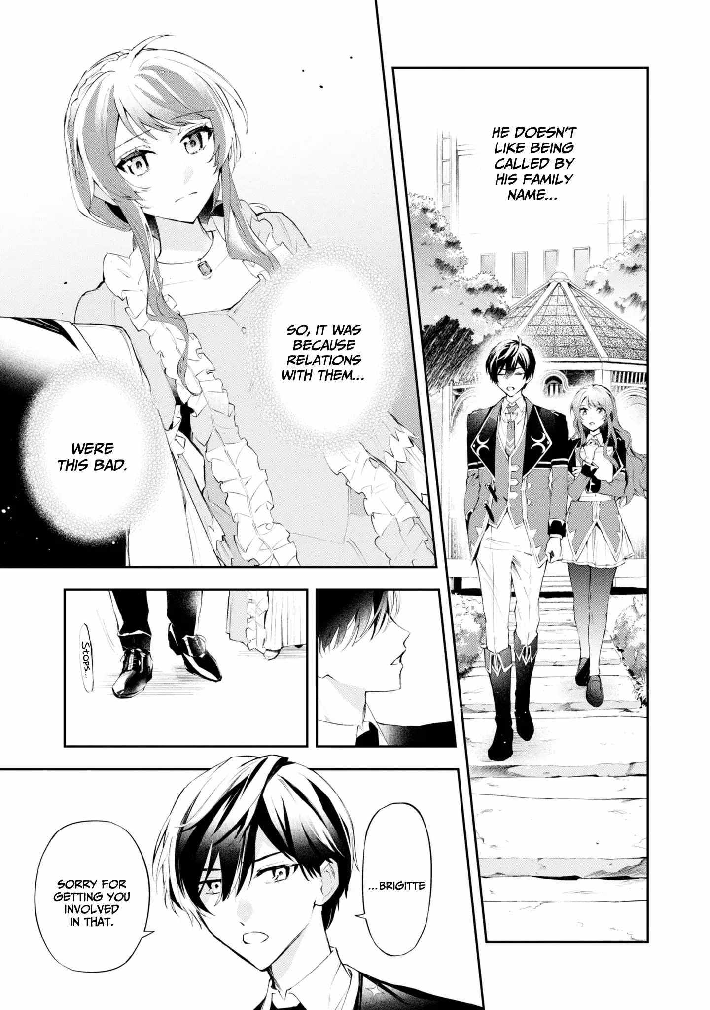 If the villainess and the villain were to meet and fall in love ~It seems the shunned heroine who formed a contract with an unnamed spirit is fighting with the nobleman yet again~ Chapter 16 page 27 - 