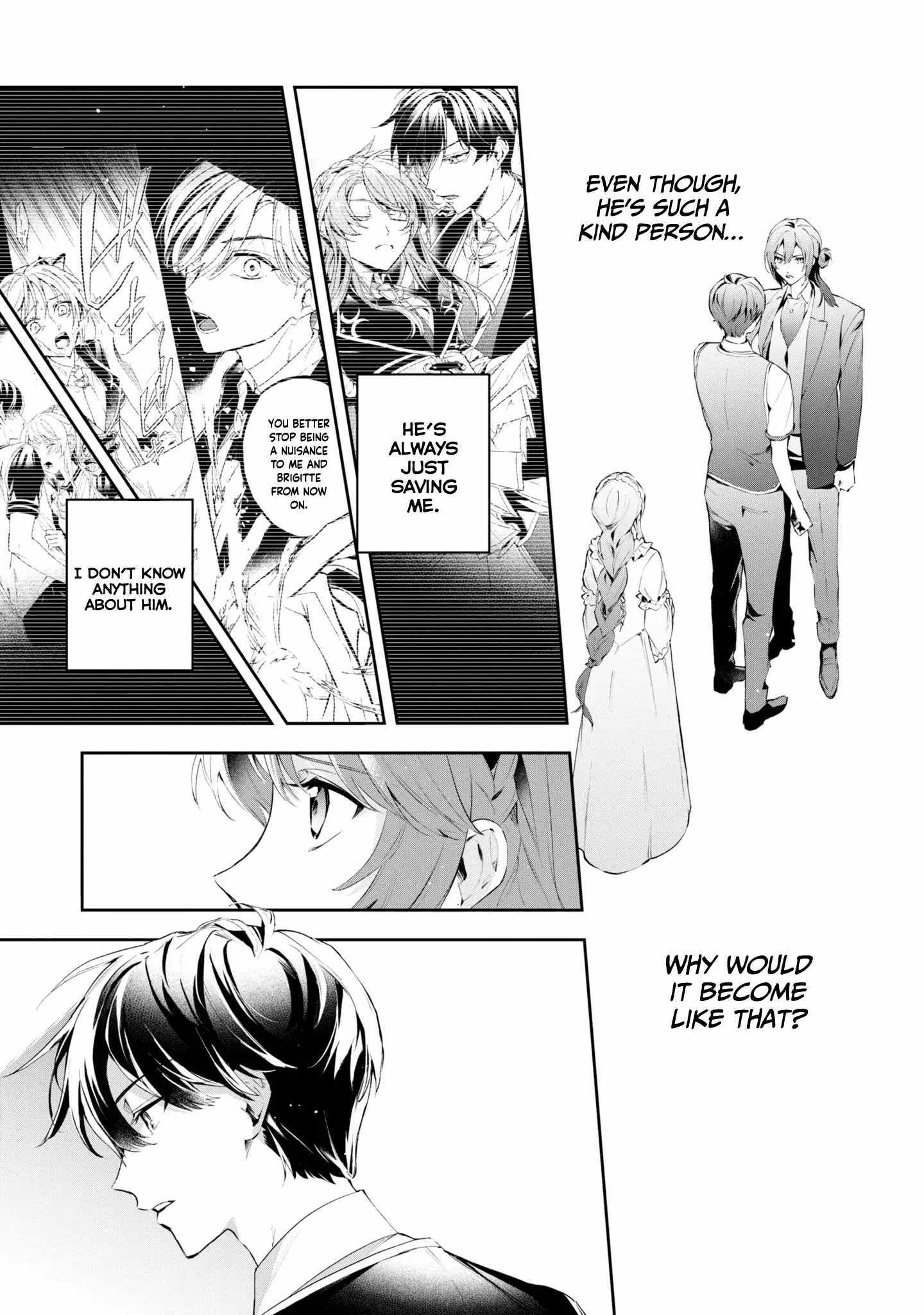 If the villainess and the villain were to meet and fall in love ~It seems the shunned heroine who formed a contract with an unnamed spirit is fighting with the nobleman yet again~ Chapter 16 page 31 - 