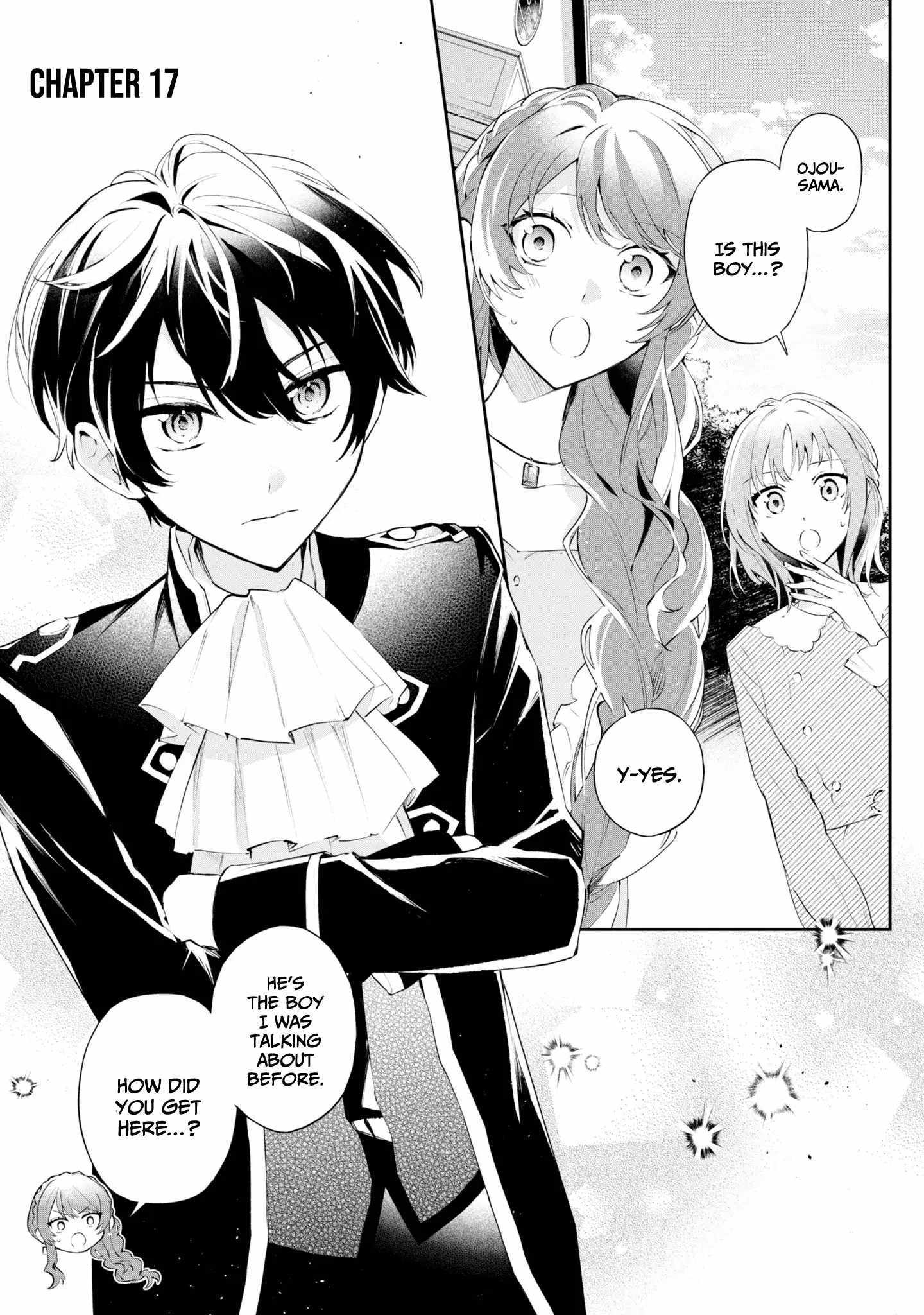 If the villainess and the villain were to meet and fall in love ~It seems the shunned heroine who formed a contract with an unnamed spirit is fighting with the nobleman yet again~ Chapter 17 page 3 - 
