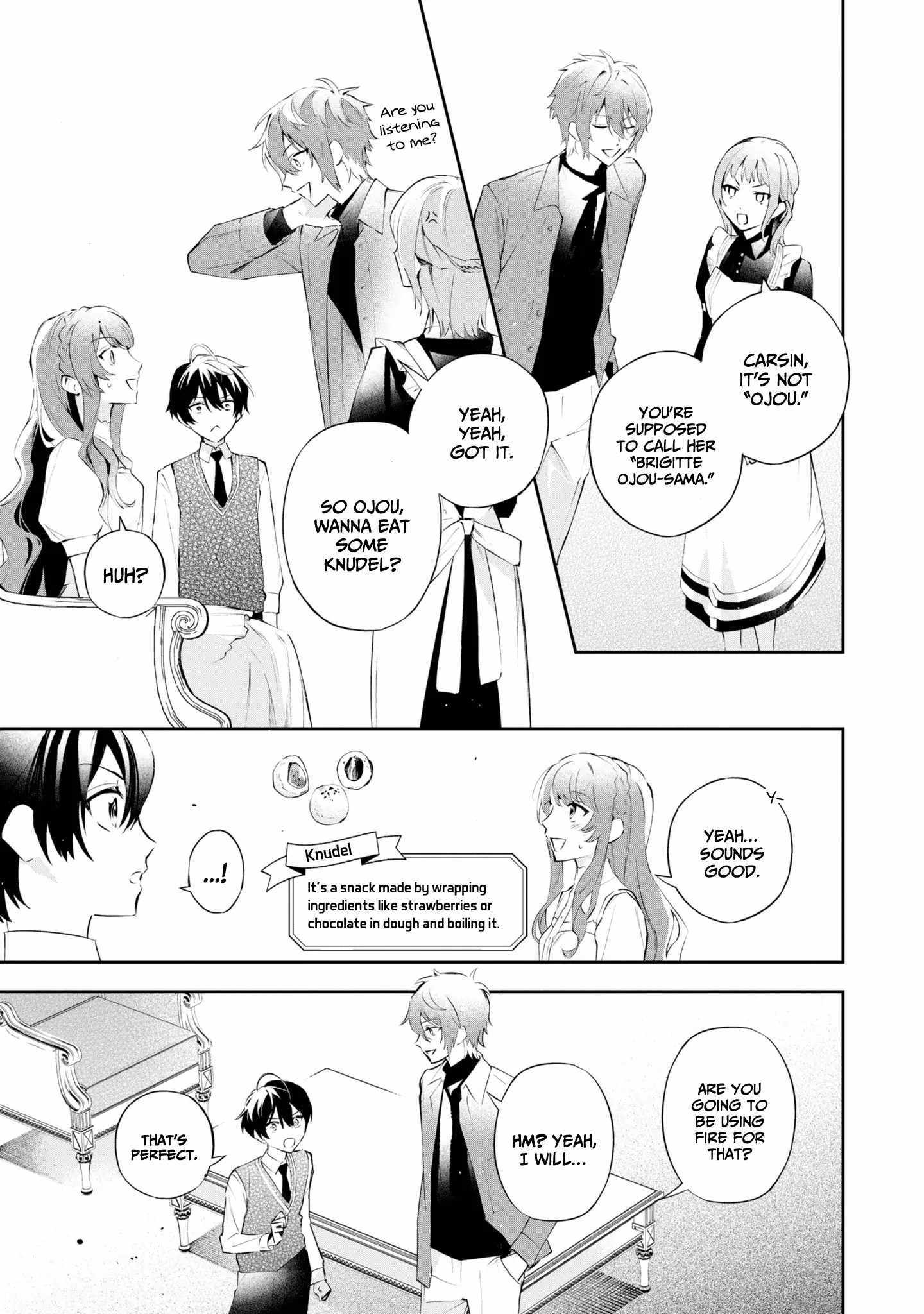 If the villainess and the villain were to meet and fall in love ~It seems the shunned heroine who formed a contract with an unnamed spirit is fighting with the nobleman yet again~ Chapter 17 page 21 - 