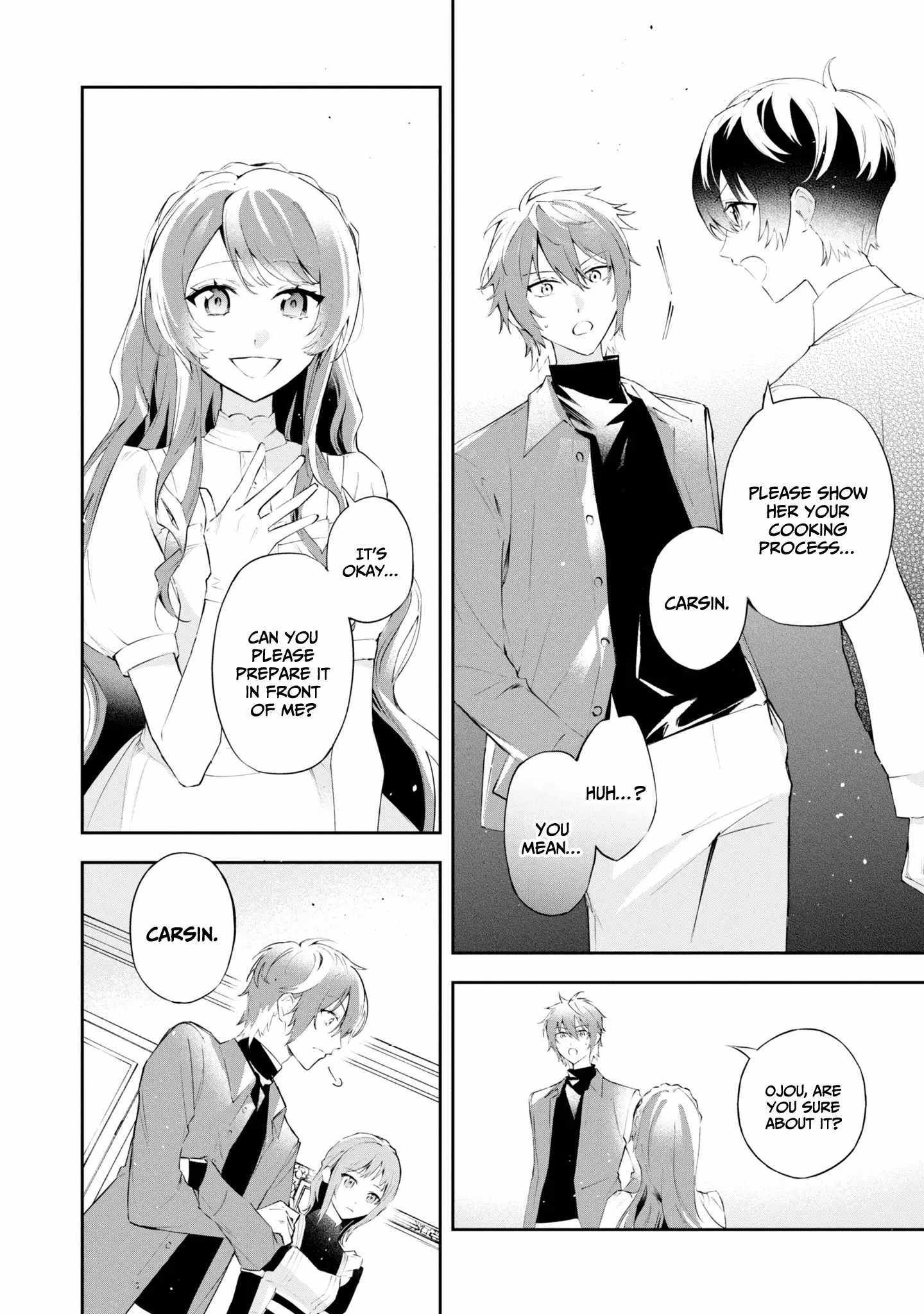 If the villainess and the villain were to meet and fall in love ~It seems the shunned heroine who formed a contract with an unnamed spirit is fighting with the nobleman yet again~ Chapter 17 page 22 - 
