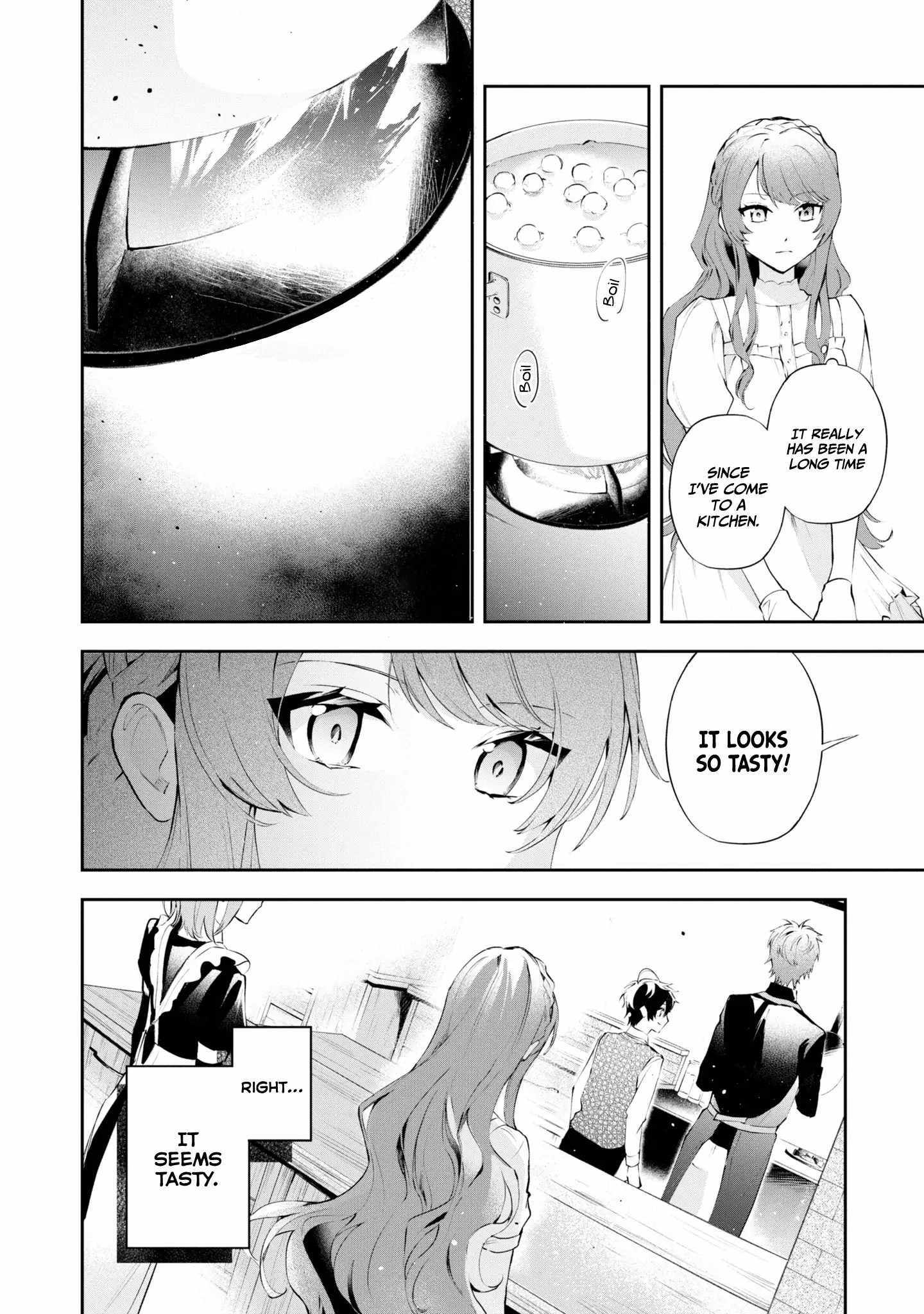 If the villainess and the villain were to meet and fall in love ~It seems the shunned heroine who formed a contract with an unnamed spirit is fighting with the nobleman yet again~ Chapter 17 page 26 - 