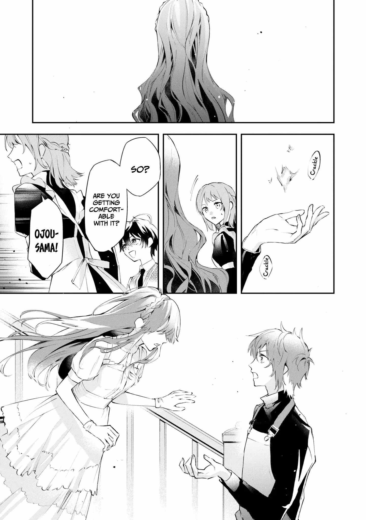If the villainess and the villain were to meet and fall in love ~It seems the shunned heroine who formed a contract with an unnamed spirit is fighting with the nobleman yet again~ Chapter 17 page 33 - 