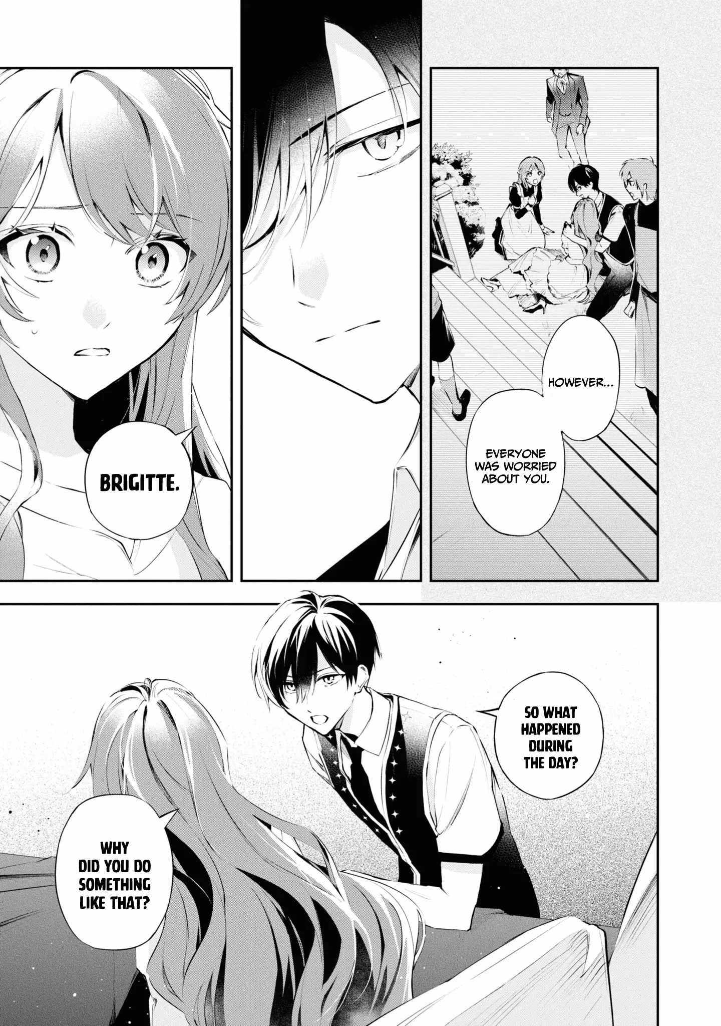 If the villainess and the villain were to meet and fall in love ~It seems the shunned heroine who formed a contract with an unnamed spirit is fighting with the nobleman yet again~ Chapter 18 page 26 - 