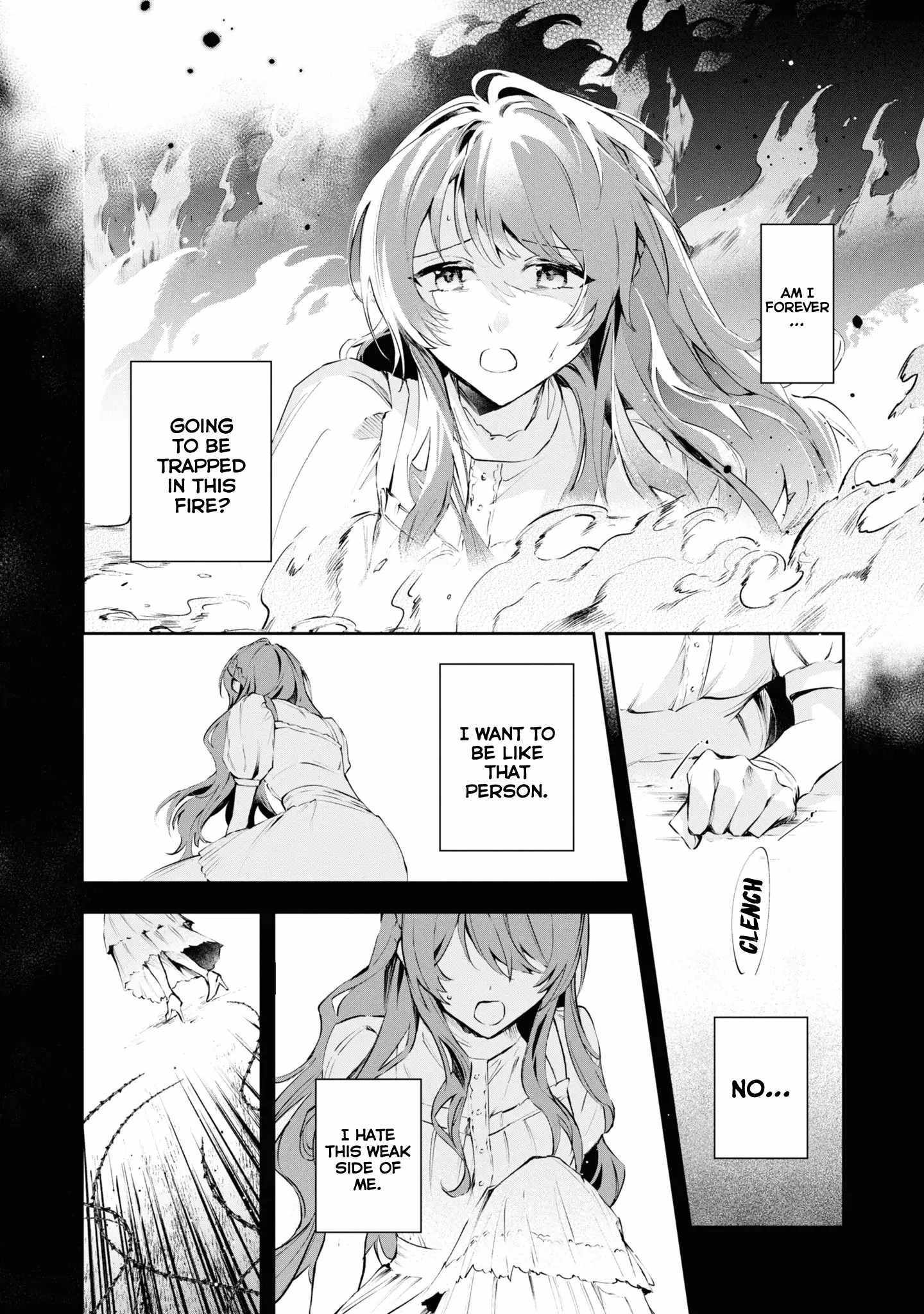 If the villainess and the villain were to meet and fall in love ~It seems the shunned heroine who formed a contract with an unnamed spirit is fighting with the nobleman yet again~ Chapter 18 page 5 - 