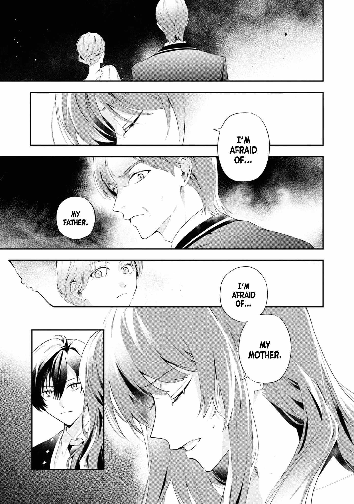If the villainess and the villain were to meet and fall in love ~It seems the shunned heroine who formed a contract with an unnamed spirit is fighting with the nobleman yet again~ Chapter 19 page 11 - 
