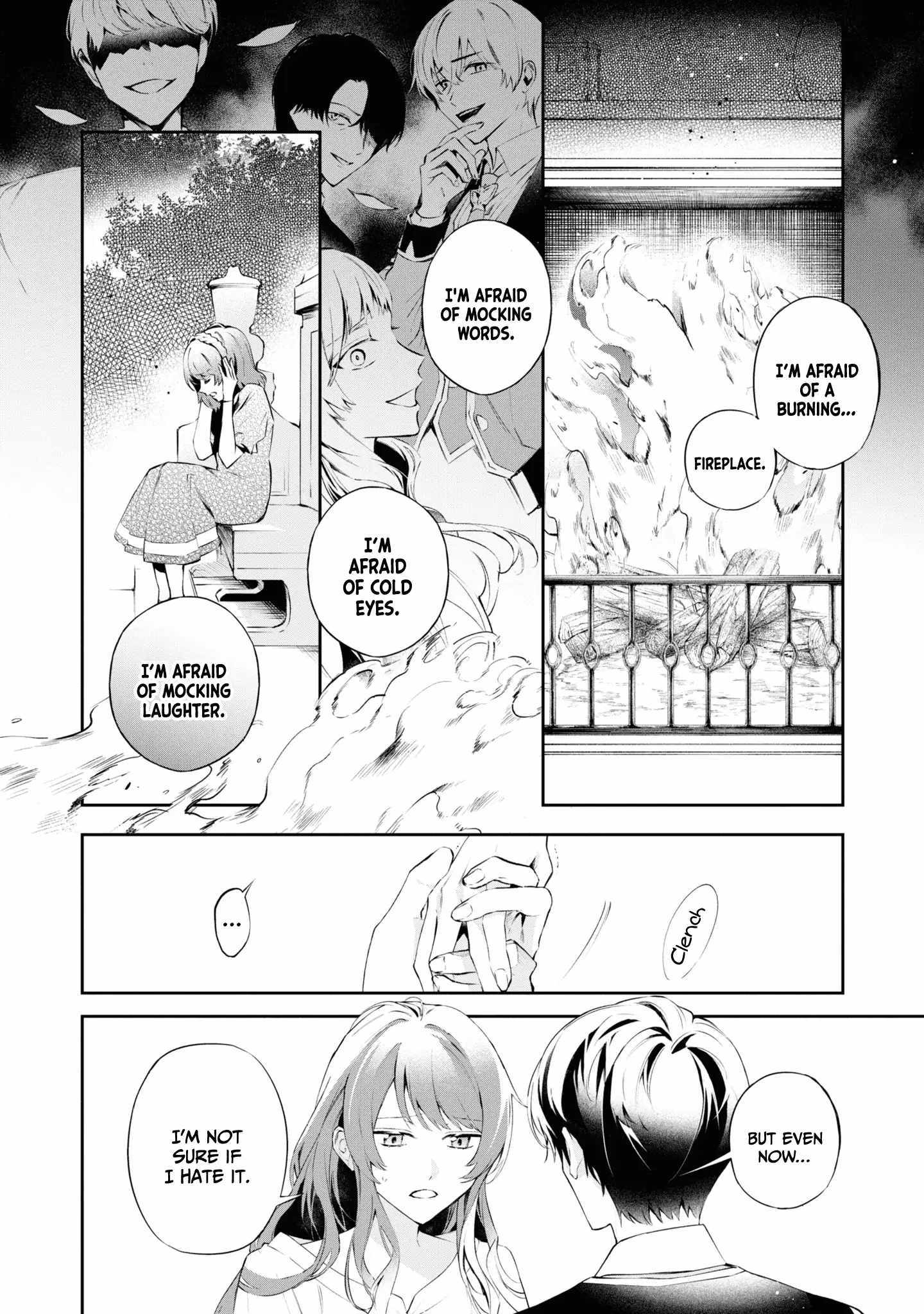 If the villainess and the villain were to meet and fall in love ~It seems the shunned heroine who formed a contract with an unnamed spirit is fighting with the nobleman yet again~ Chapter 19 page 12 - 