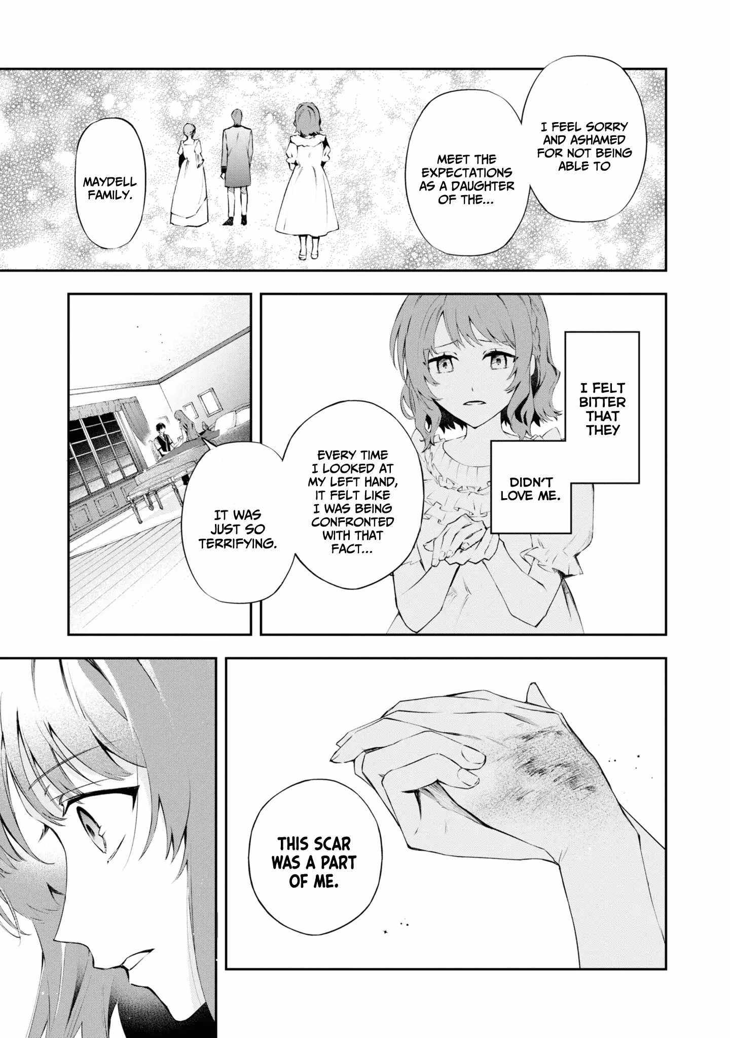 If the villainess and the villain were to meet and fall in love ~It seems the shunned heroine who formed a contract with an unnamed spirit is fighting with the nobleman yet again~ Chapter 19 page 13 - 