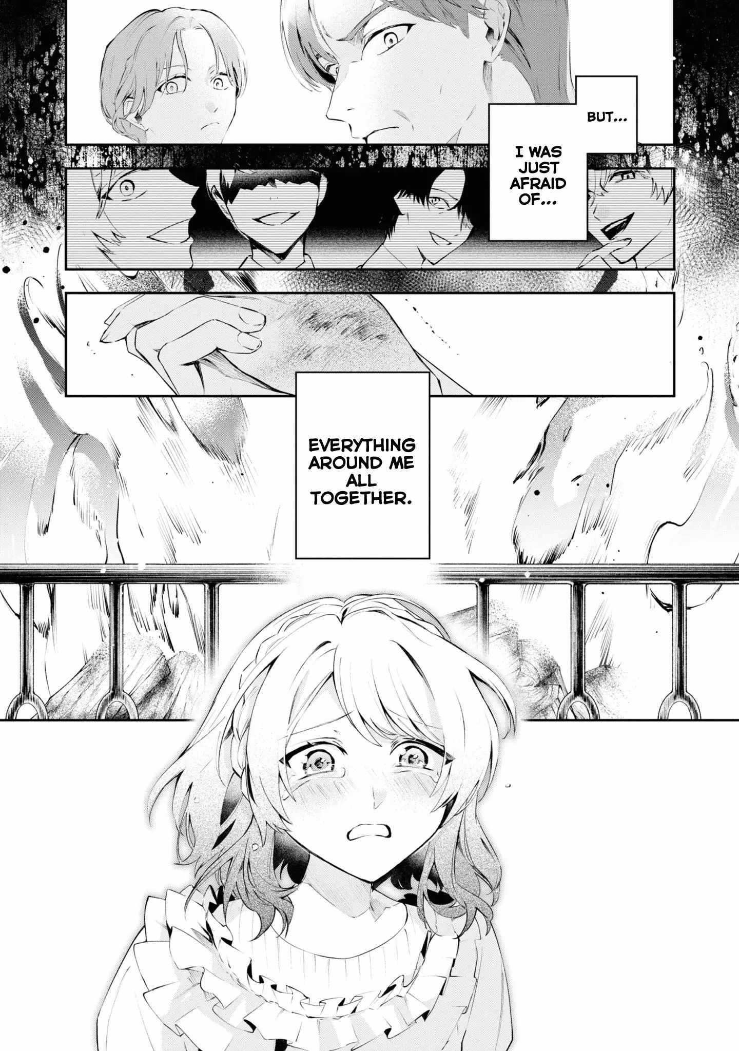 If the villainess and the villain were to meet and fall in love ~It seems the shunned heroine who formed a contract with an unnamed spirit is fighting with the nobleman yet again~ Chapter 19 page 15 - 