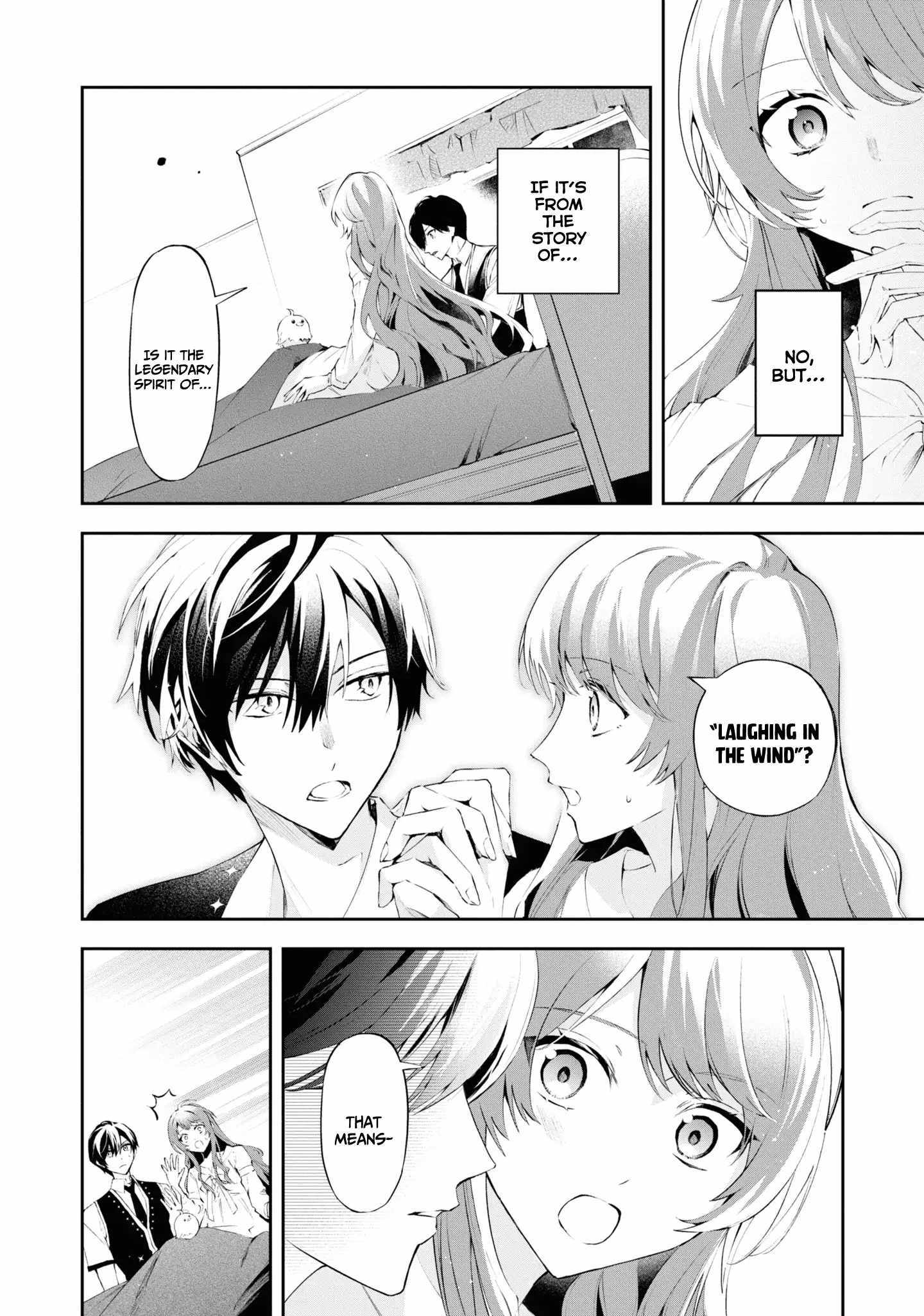 If the villainess and the villain were to meet and fall in love ~It seems the shunned heroine who formed a contract with an unnamed spirit is fighting with the nobleman yet again~ Chapter 19 page 32 - 