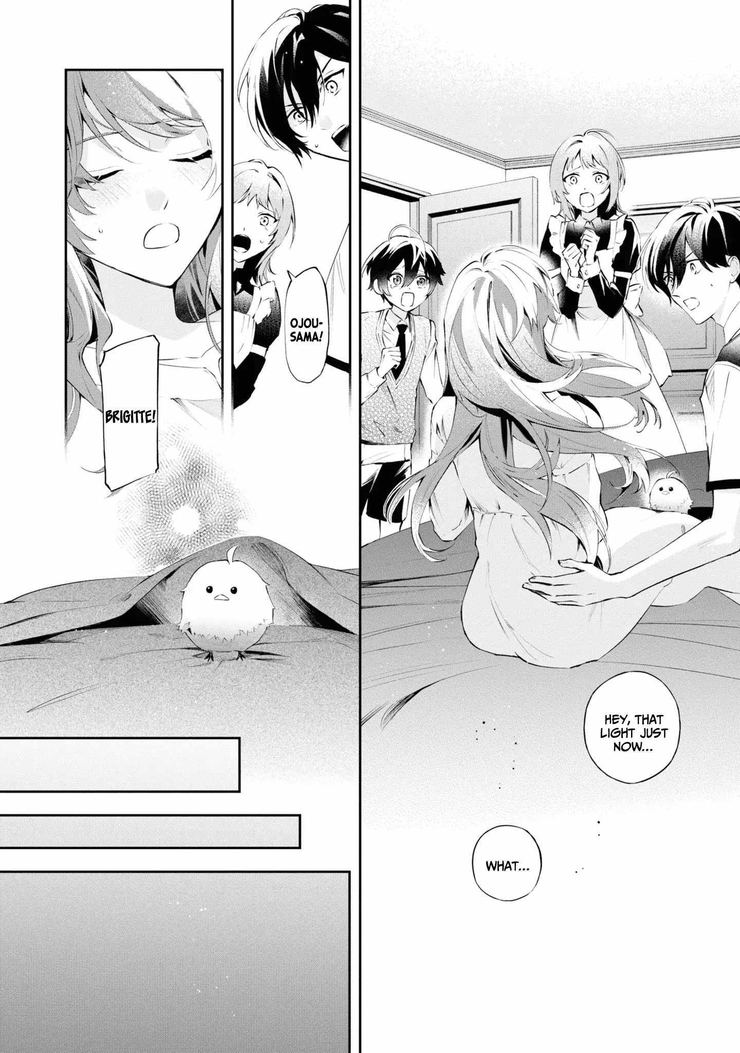 If the villainess and the villain were to meet and fall in love ~It seems the shunned heroine who formed a contract with an unnamed spirit is fighting with the nobleman yet again~ Chapter 19 page 34 - 