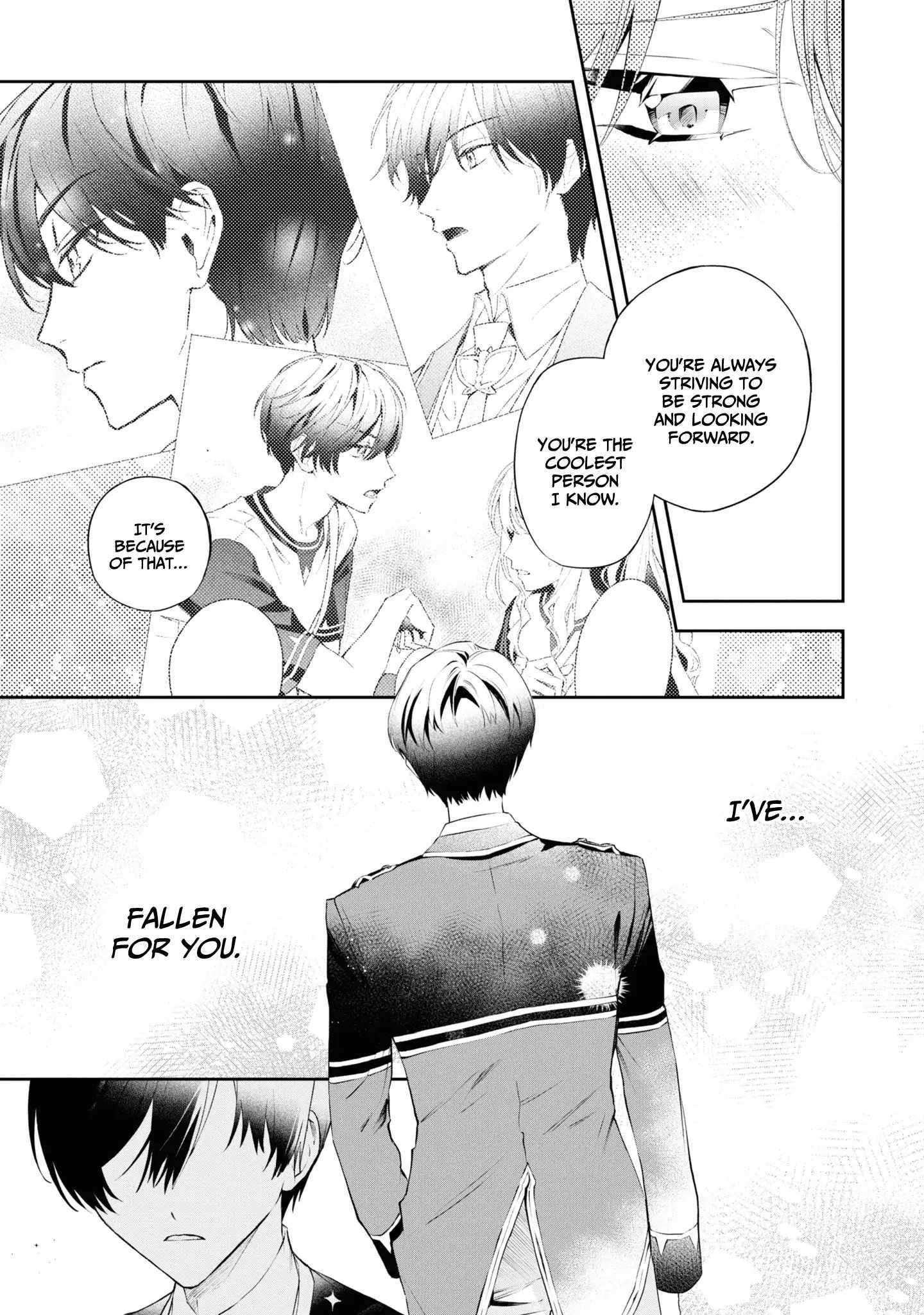 If the villainess and the villain were to meet and fall in love ~It seems the shunned heroine who formed a contract with an unnamed spirit is fighting with the nobleman yet again~ Chapter 19 page 5 - 