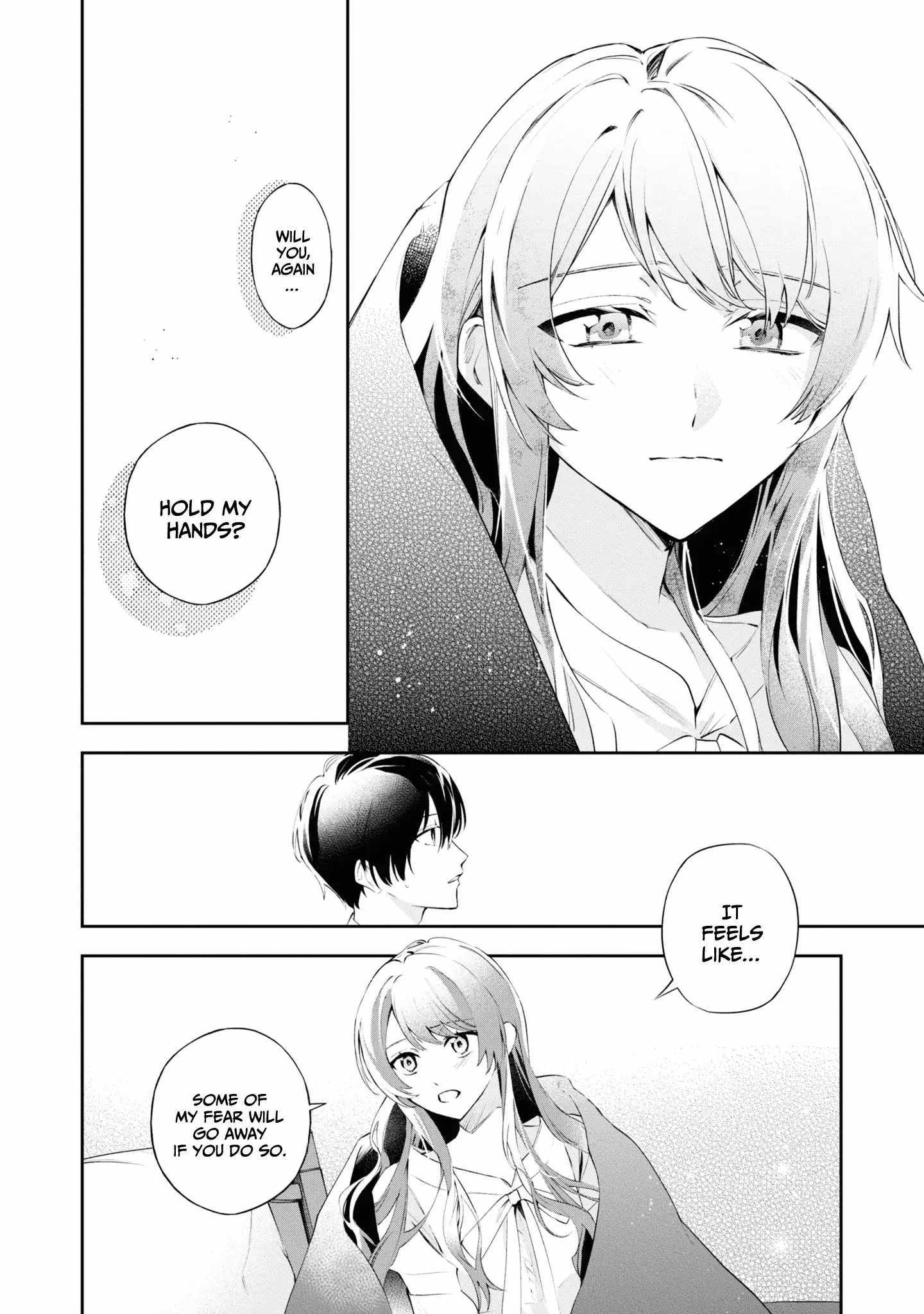 If the villainess and the villain were to meet and fall in love ~It seems the shunned heroine who formed a contract with an unnamed spirit is fighting with the nobleman yet again~ Chapter 19 page 8 - 