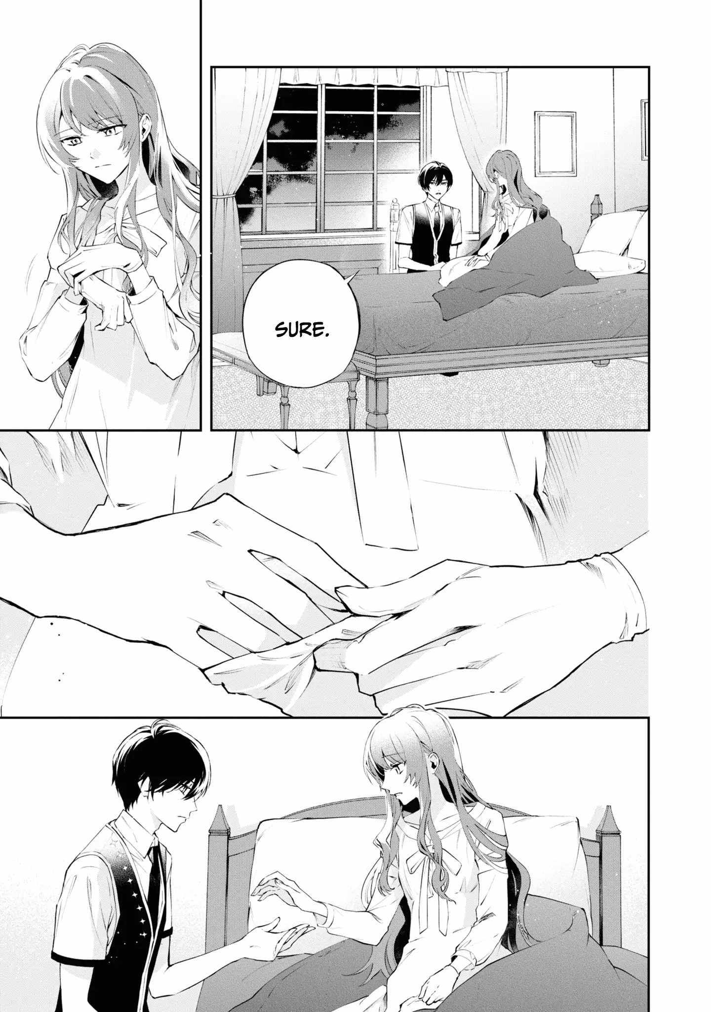 If the villainess and the villain were to meet and fall in love ~It seems the shunned heroine who formed a contract with an unnamed spirit is fighting with the nobleman yet again~ Chapter 19 page 9 - 
