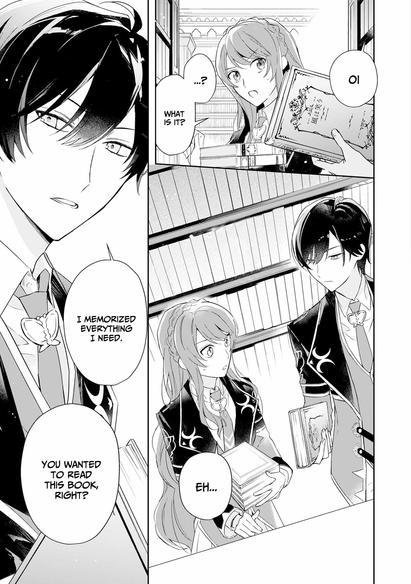 If the villainess and the villain were to meet and fall in love ~It seems the shunned heroine who formed a contract with an unnamed spirit is fighting with the nobleman yet again~ Chapter 2 page 6 - 