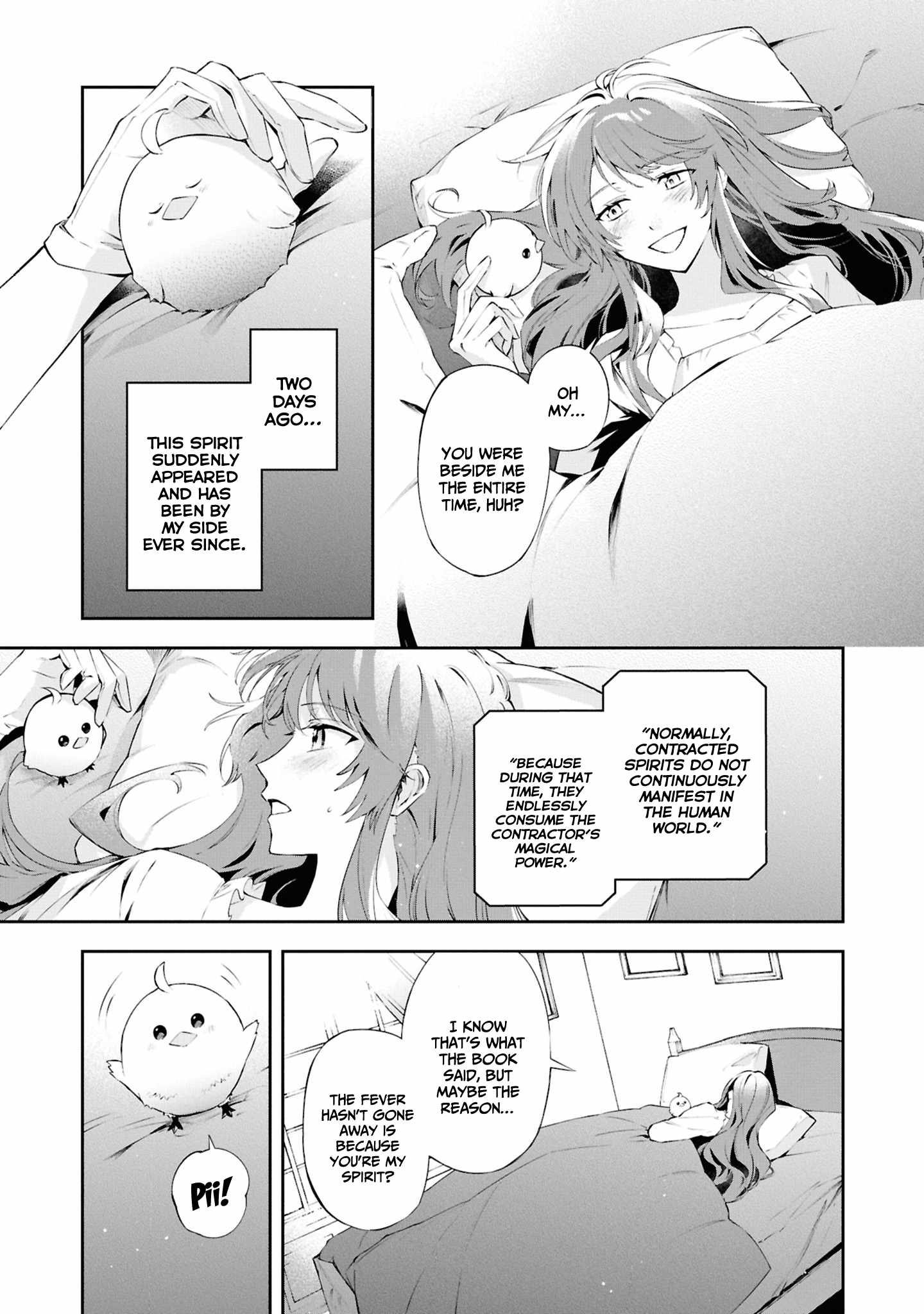 If the villainess and the villain were to meet and fall in love ~It seems the shunned heroine who formed a contract with an unnamed spirit is fighting with the nobleman yet again~ Chapter 20 page 24 - 