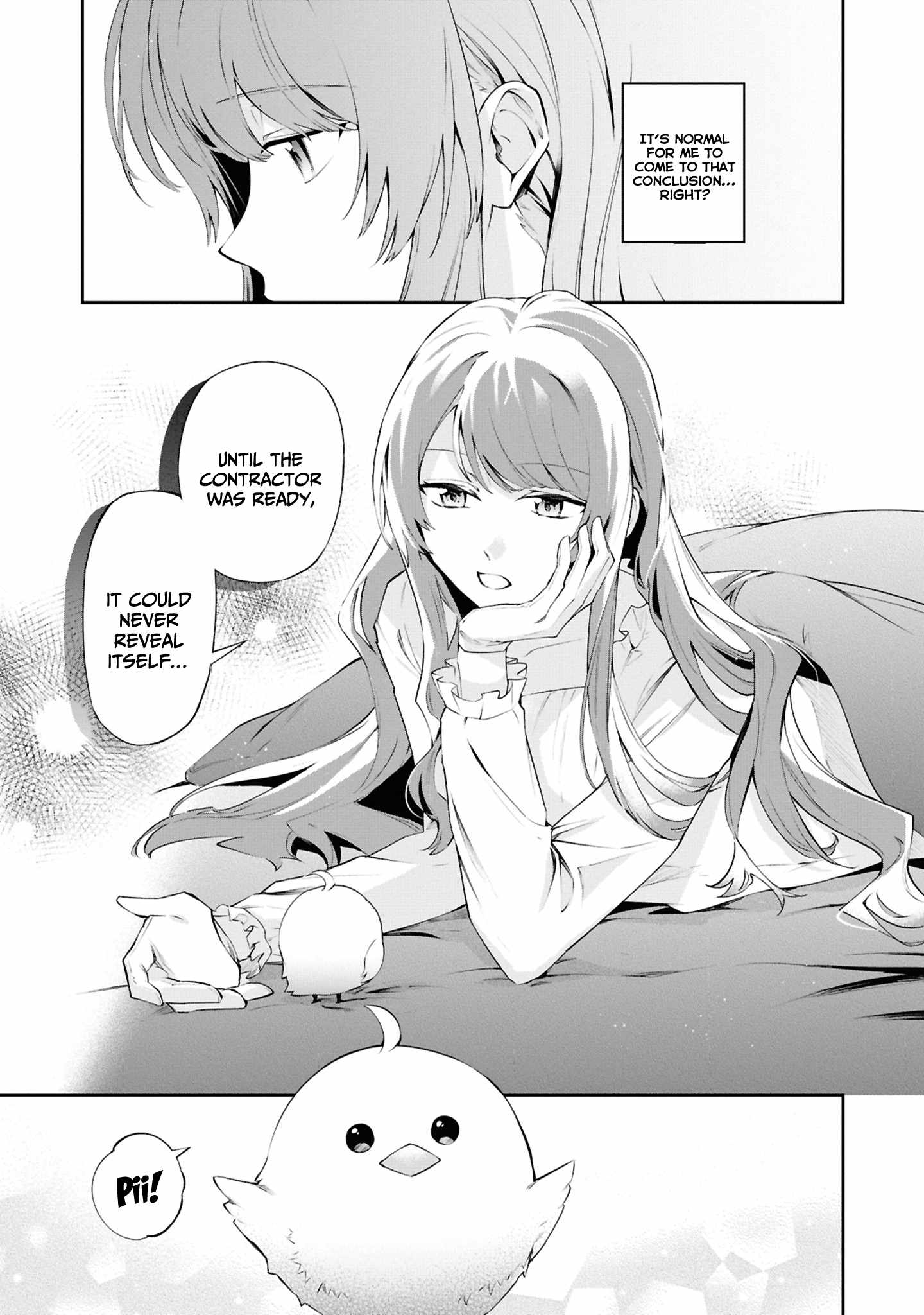 If the villainess and the villain were to meet and fall in love ~It seems the shunned heroine who formed a contract with an unnamed spirit is fighting with the nobleman yet again~ Chapter 20 page 26 - 