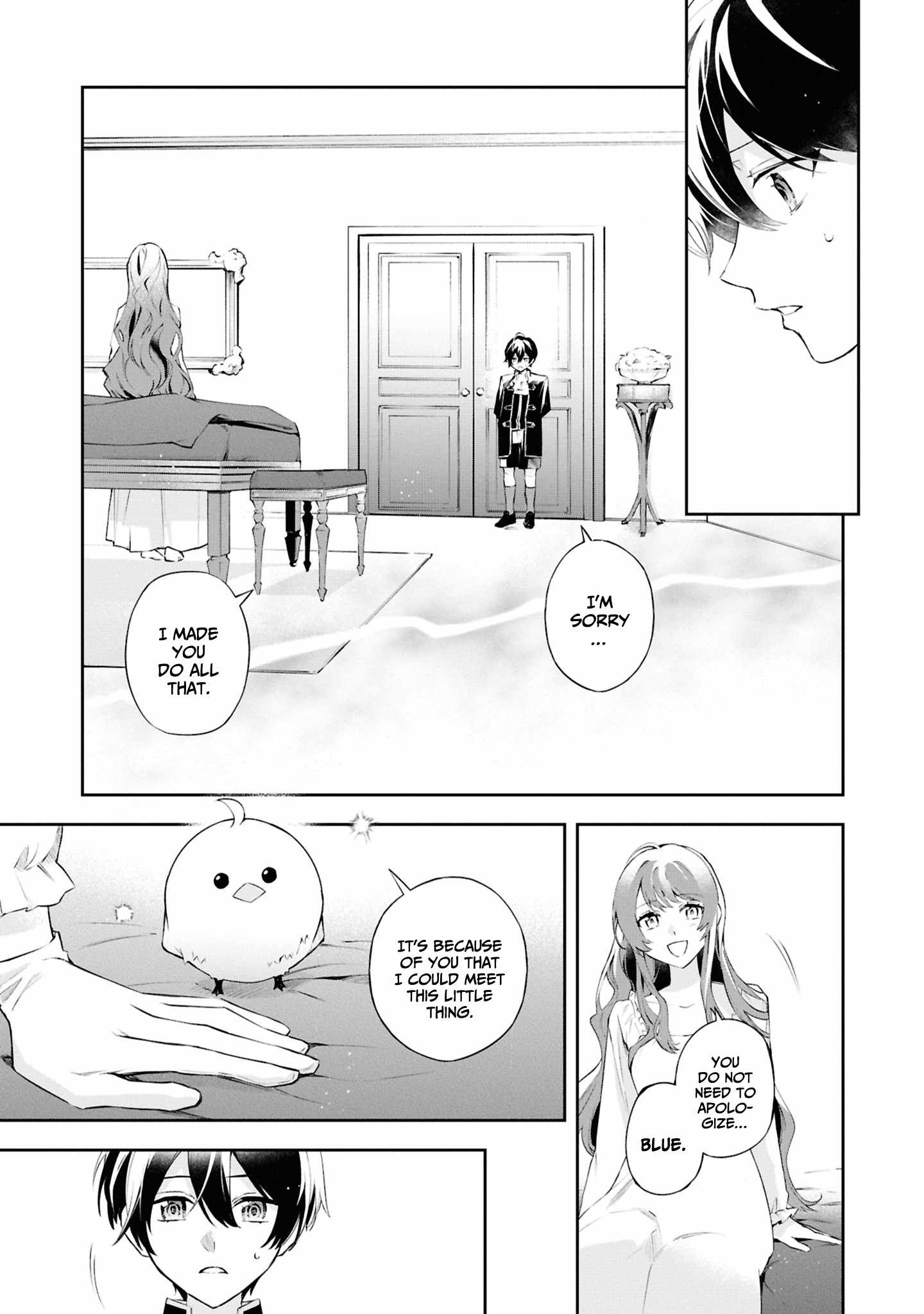 If the villainess and the villain were to meet and fall in love ~It seems the shunned heroine who formed a contract with an unnamed spirit is fighting with the nobleman yet again~ Chapter 20 page 28 - 