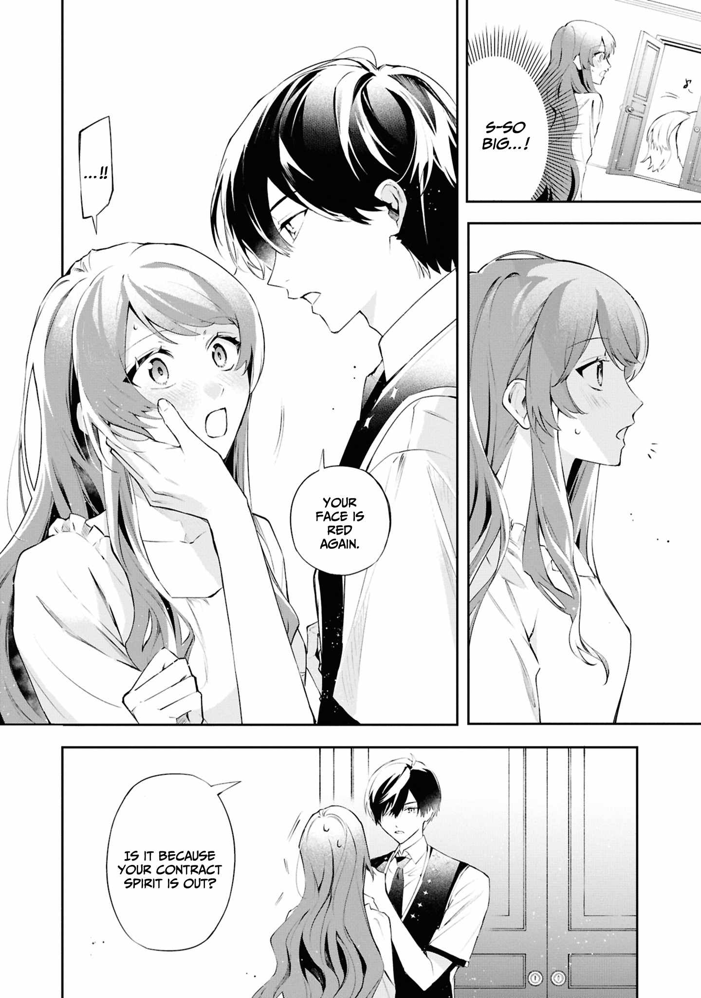If the villainess and the villain were to meet and fall in love ~It seems the shunned heroine who formed a contract with an unnamed spirit is fighting with the nobleman yet again~ Chapter 20 page 35 - 