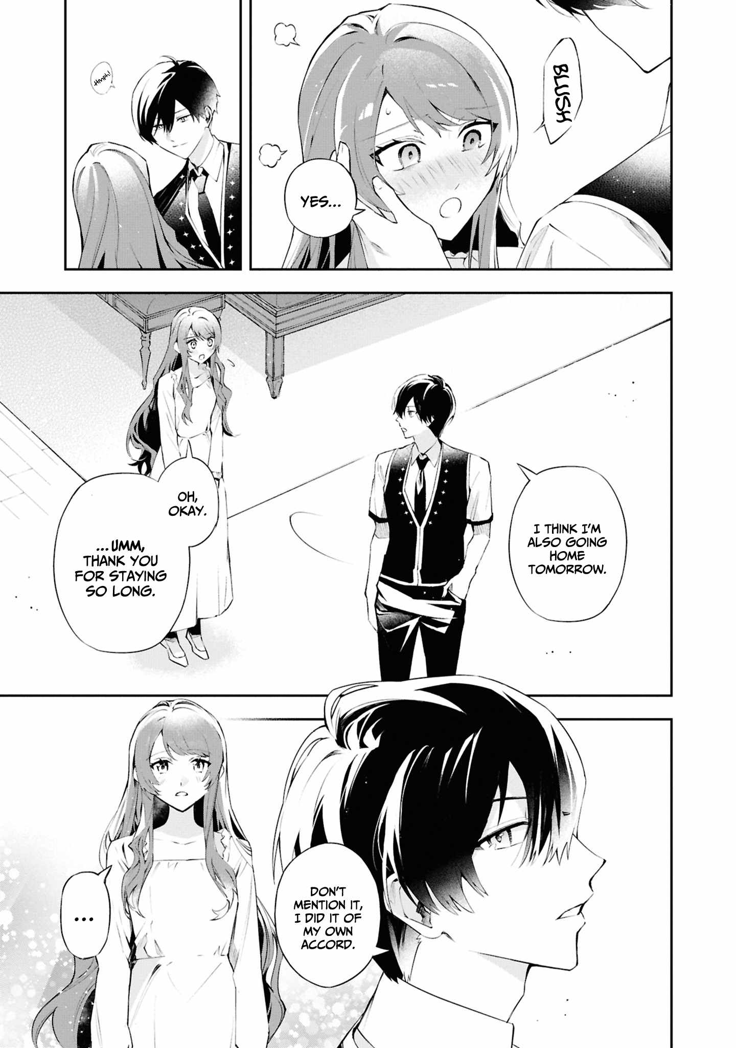 If the villainess and the villain were to meet and fall in love ~It seems the shunned heroine who formed a contract with an unnamed spirit is fighting with the nobleman yet again~ Chapter 20 page 36 - 