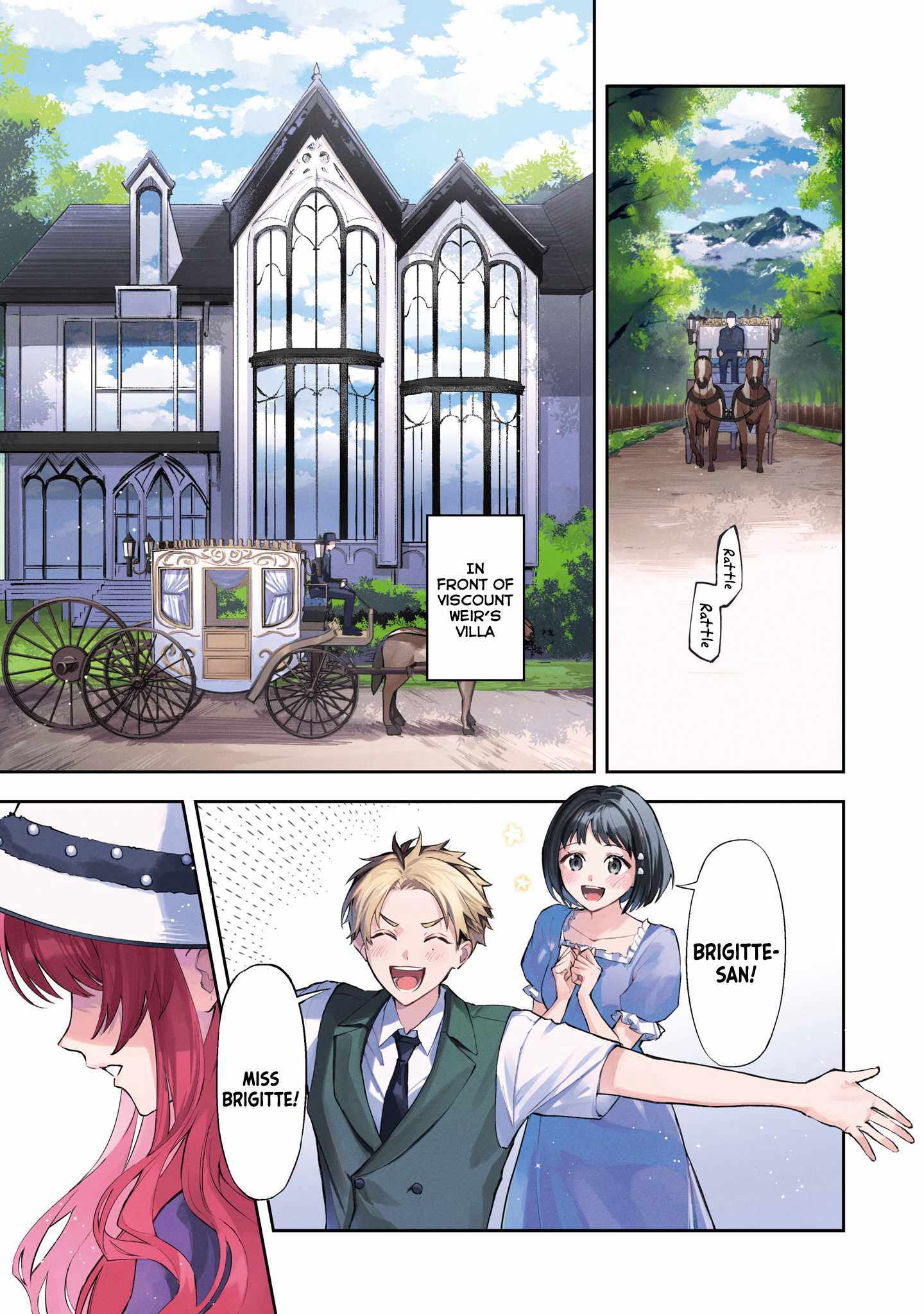 If the villainess and the villain were to meet and fall in love ~It seems the shunned heroine who formed a contract with an unnamed spirit is fighting with the nobleman yet again~ Chapter 21 page 2 - 