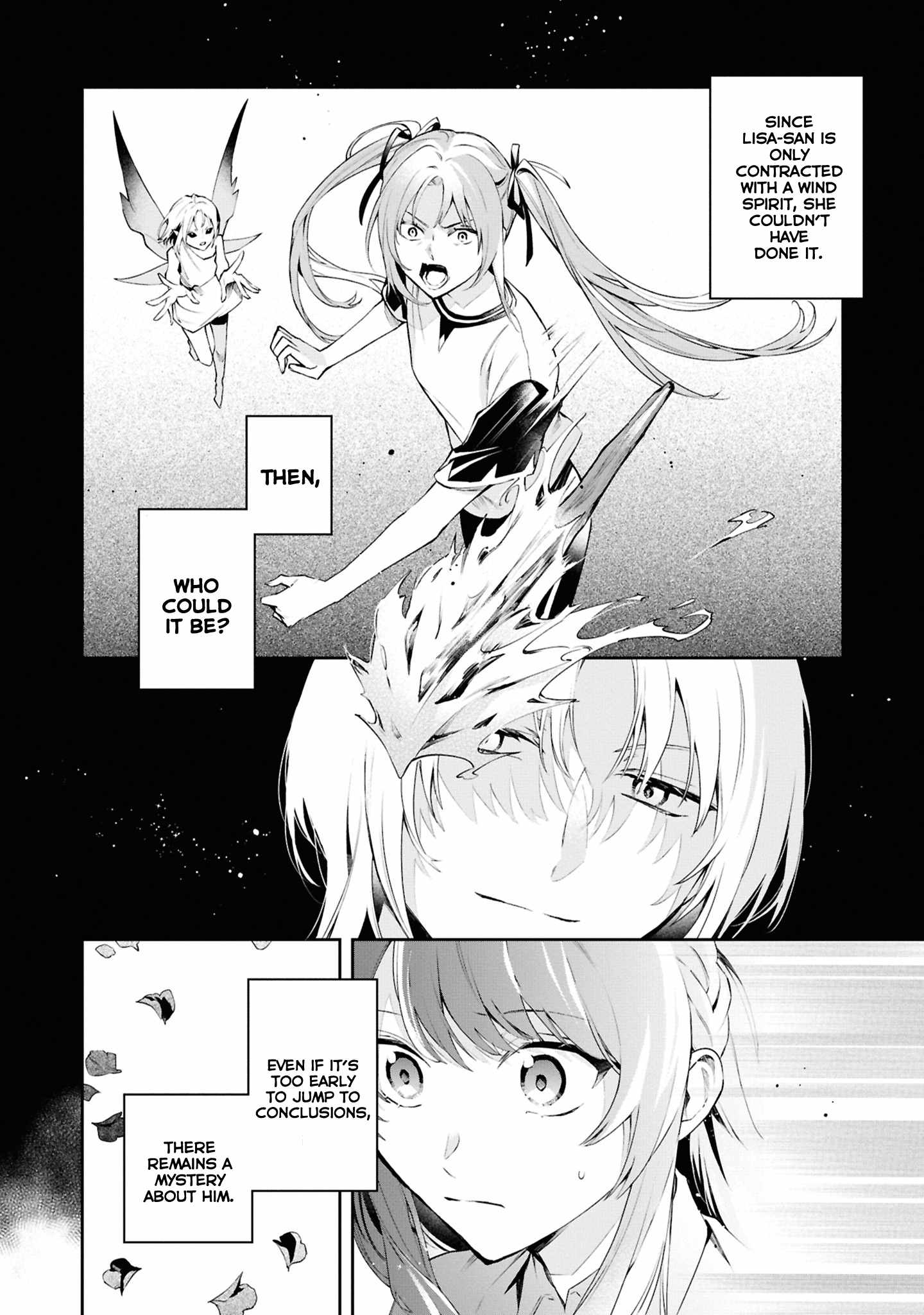 If the villainess and the villain were to meet and fall in love ~It seems the shunned heroine who formed a contract with an unnamed spirit is fighting with the nobleman yet again~ Chapter 21 page 13 - 