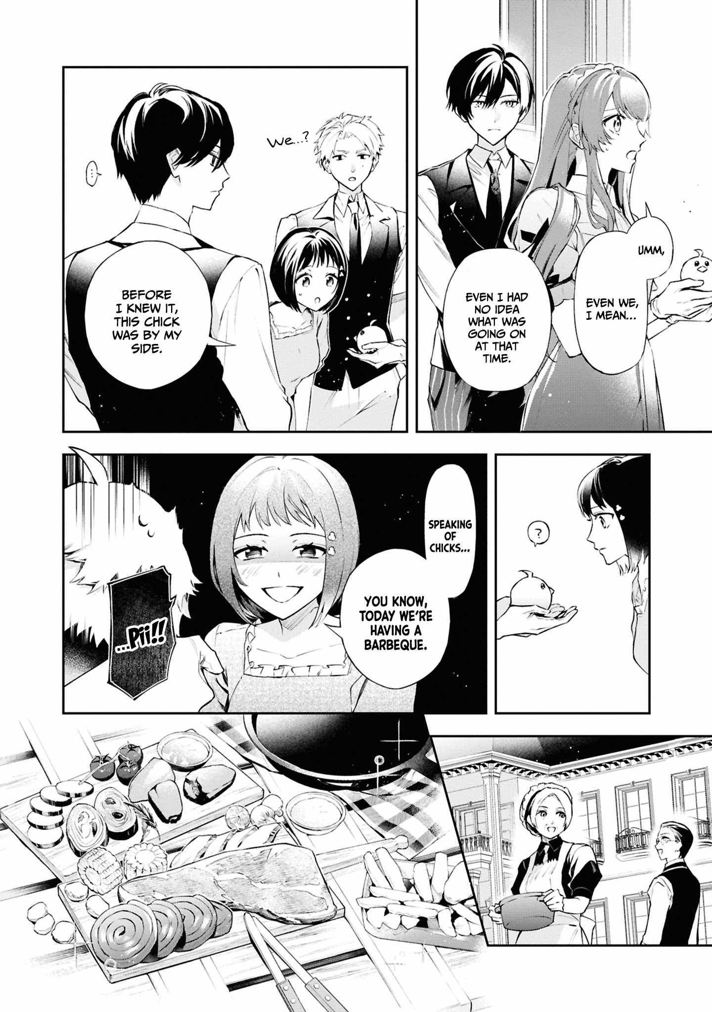 If the villainess and the villain were to meet and fall in love ~It seems the shunned heroine who formed a contract with an unnamed spirit is fighting with the nobleman yet again~ Chapter 21 page 17 - 