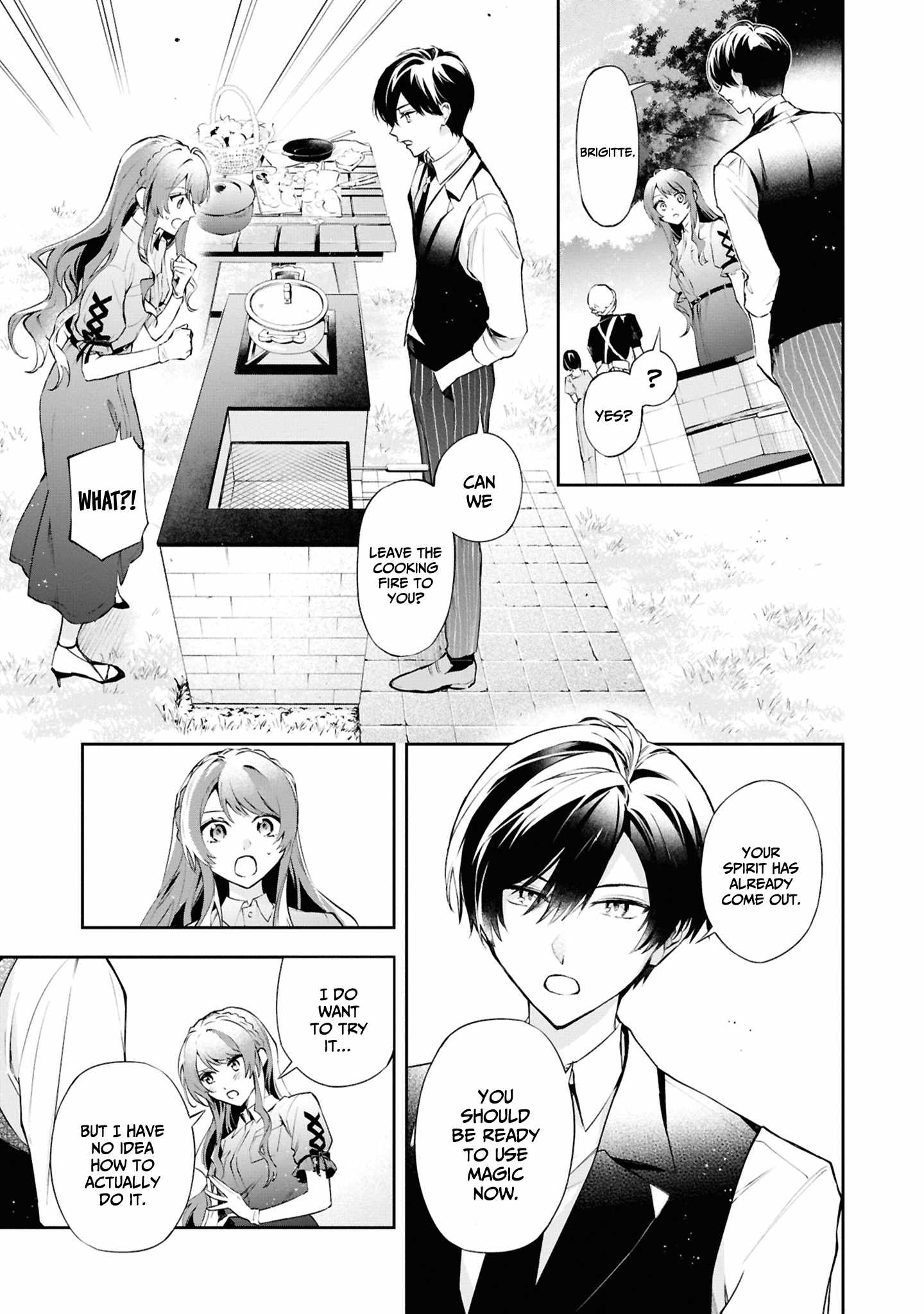 If the villainess and the villain were to meet and fall in love ~It seems the shunned heroine who formed a contract with an unnamed spirit is fighting with the nobleman yet again~ Chapter 21 page 18 - 
