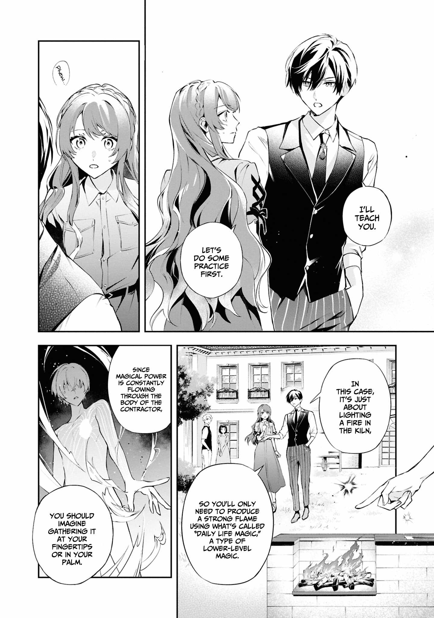 If the villainess and the villain were to meet and fall in love ~It seems the shunned heroine who formed a contract with an unnamed spirit is fighting with the nobleman yet again~ Chapter 21 page 19 - 
