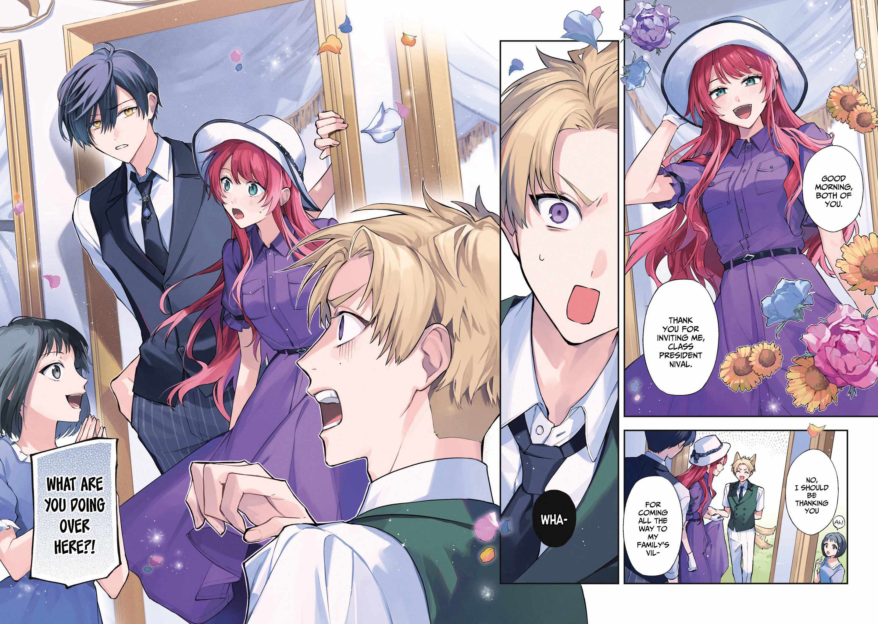 If the villainess and the villain were to meet and fall in love ~It seems the shunned heroine who formed a contract with an unnamed spirit is fighting with the nobleman yet again~ Chapter 21 page 3 - 